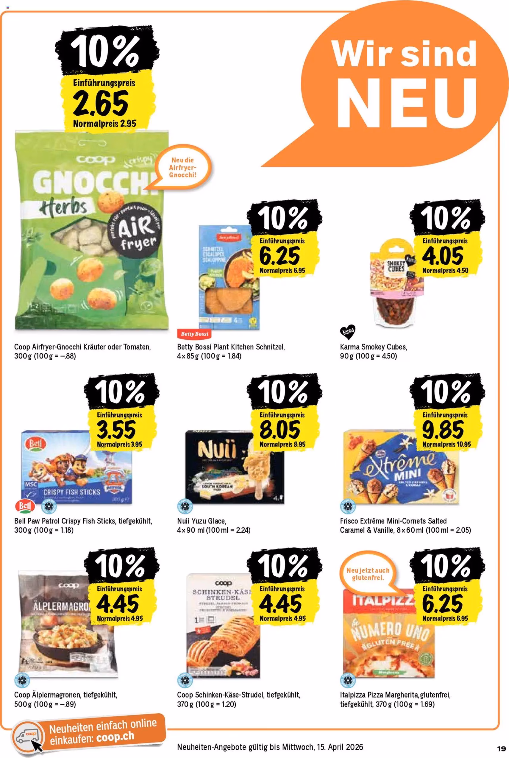 Coop aktionen - Gültiger Prospekt ab 31.03.2026, Seite 19 von insgesamt 28