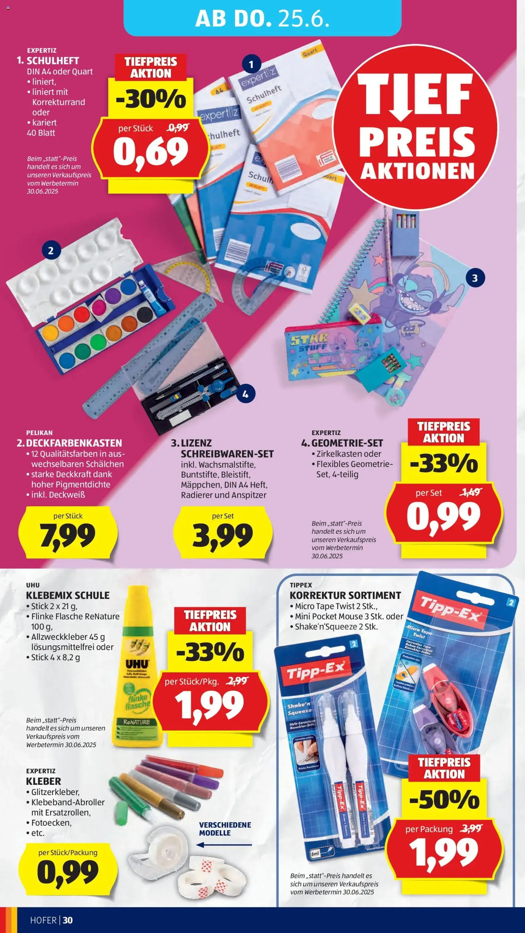 Hofer Flugblatt - Gültiger Prospekt ab 19.06.2026, Seite 36 von insgesamt 46