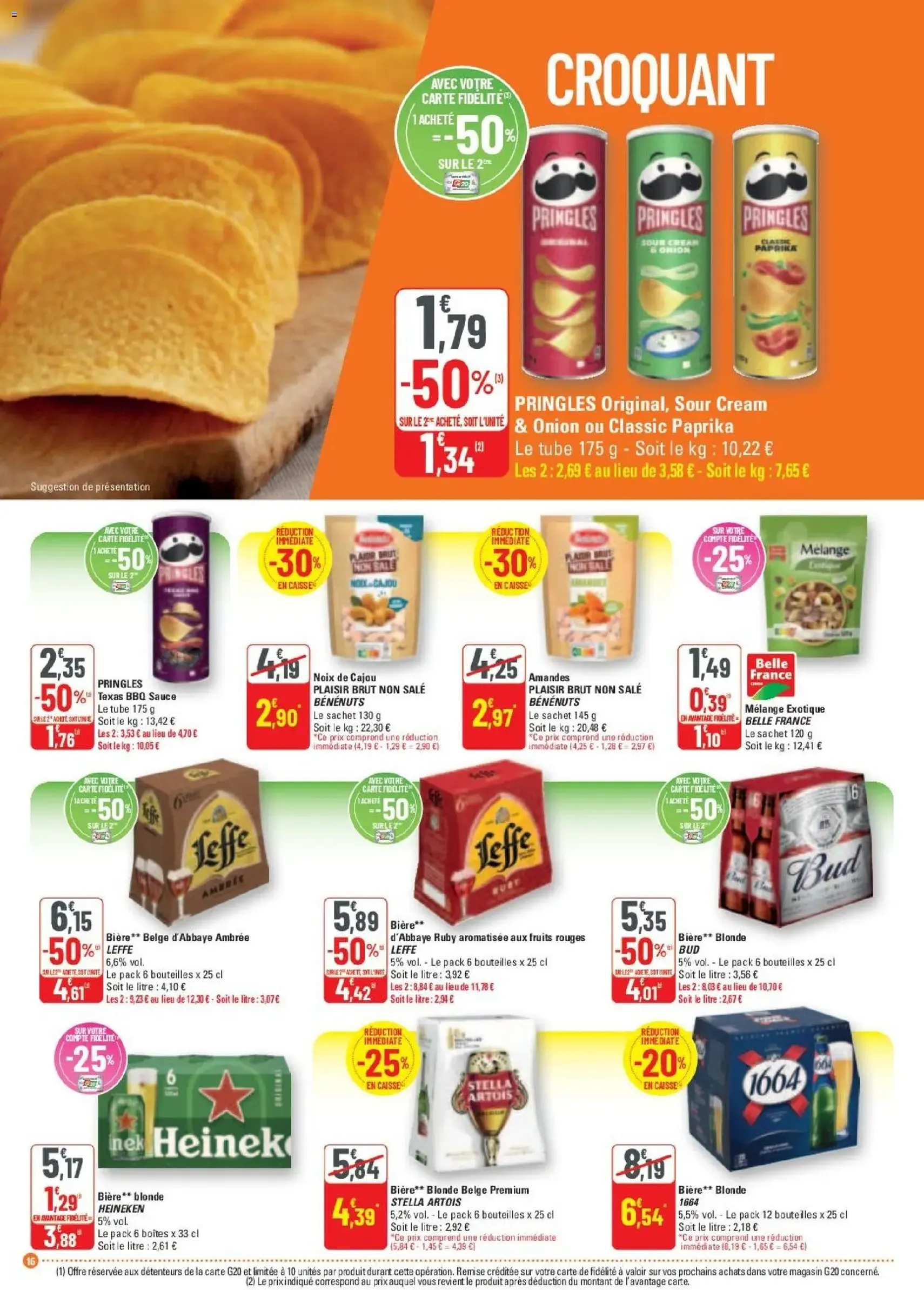 G20 Supermarchés catalogue - brochure valable à partir du 11/02/2026, page 16 sur 20