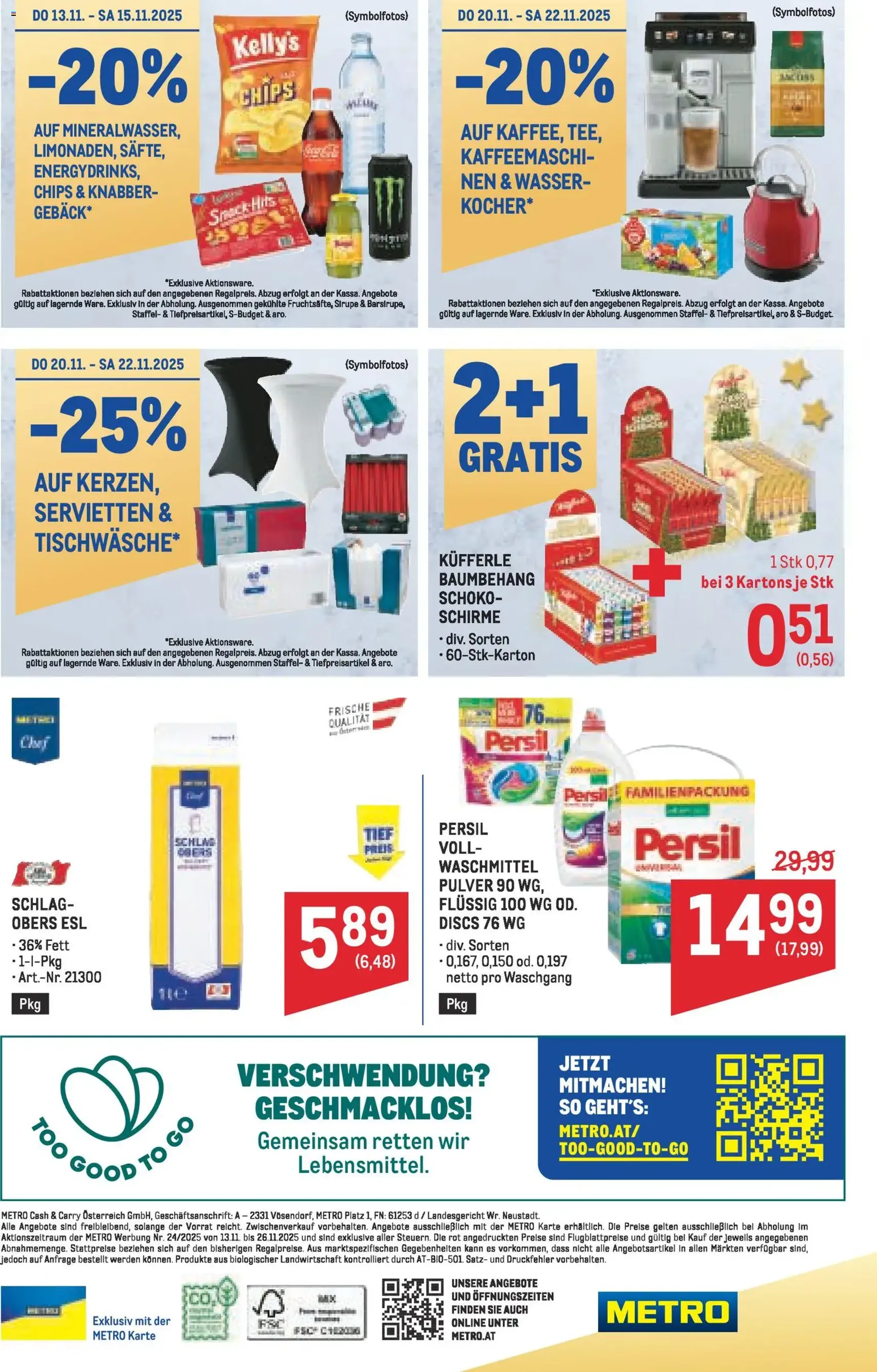 Metro angebote Profi - Gültiger Prospekt ab 13.11.2025, Seite 64 von insgesamt 64