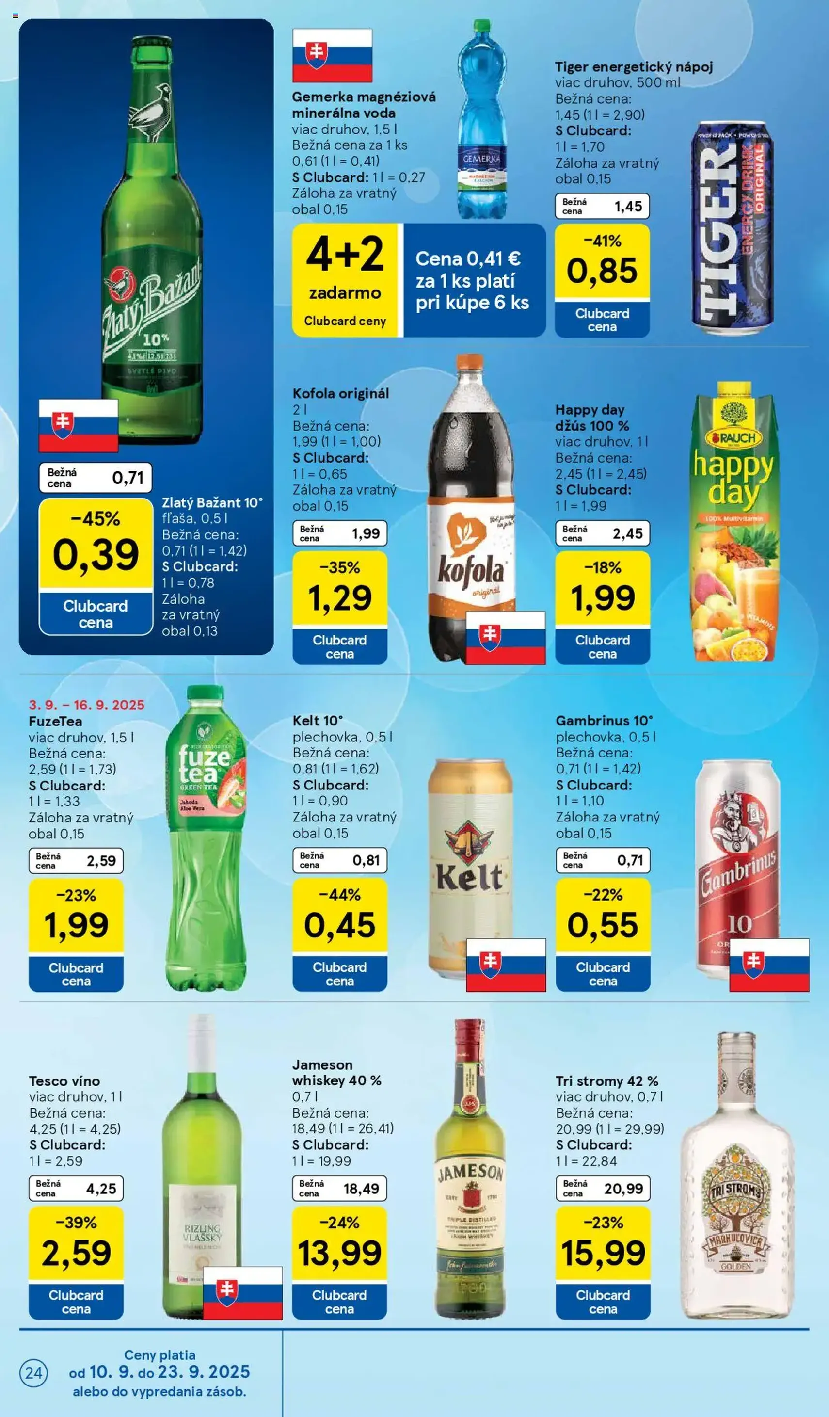 Tesco Hypermarket - leták - platný leták od 10.09.2025 strana 24 z 38 Tesco Hypermarket - leták - platný leták od 10.09.2025 strana 24 z 38