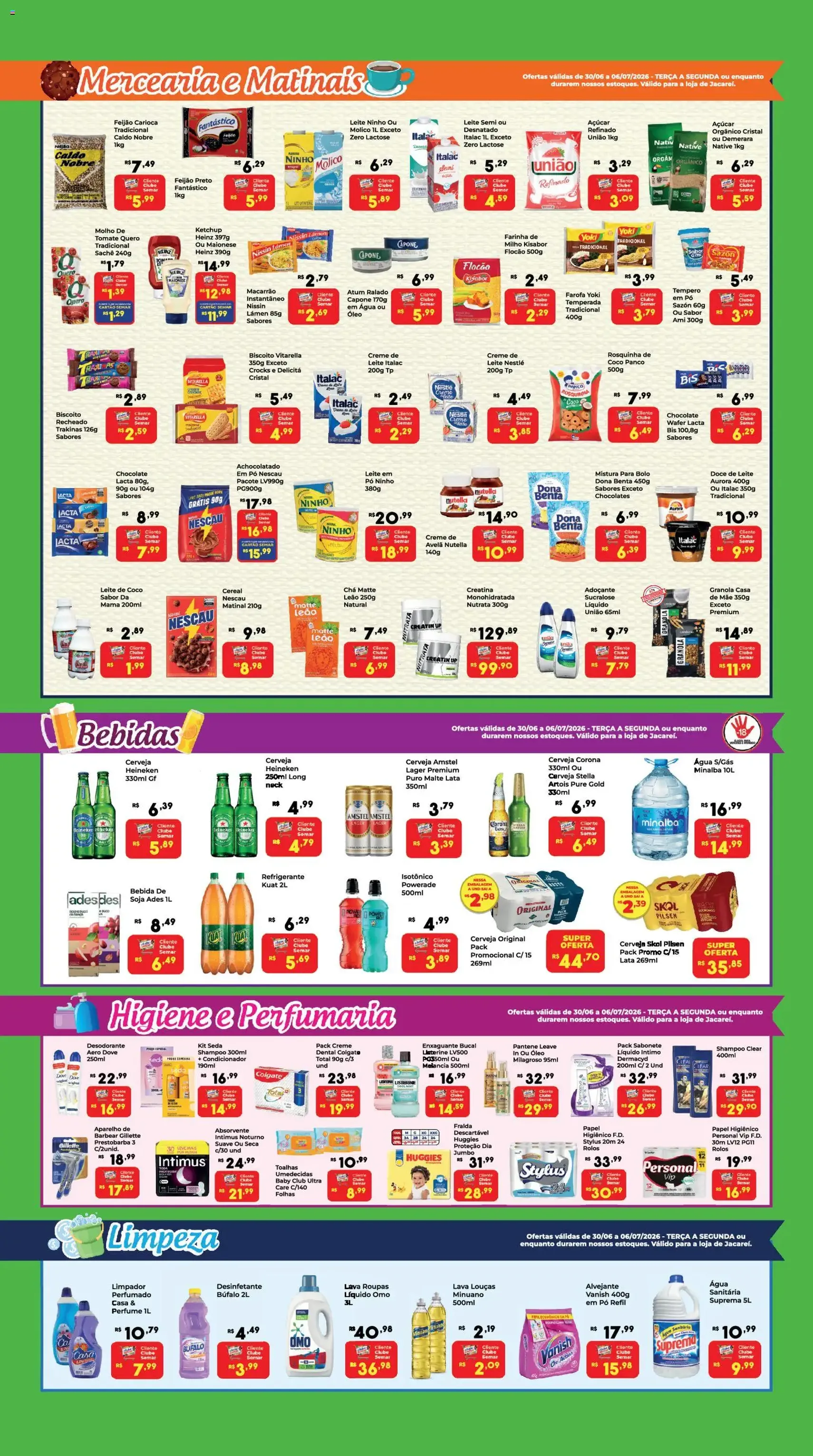 Semar Supermercado - Ofertas da semana - folheto válido a partir de 30/06/2026 página 2 de 4