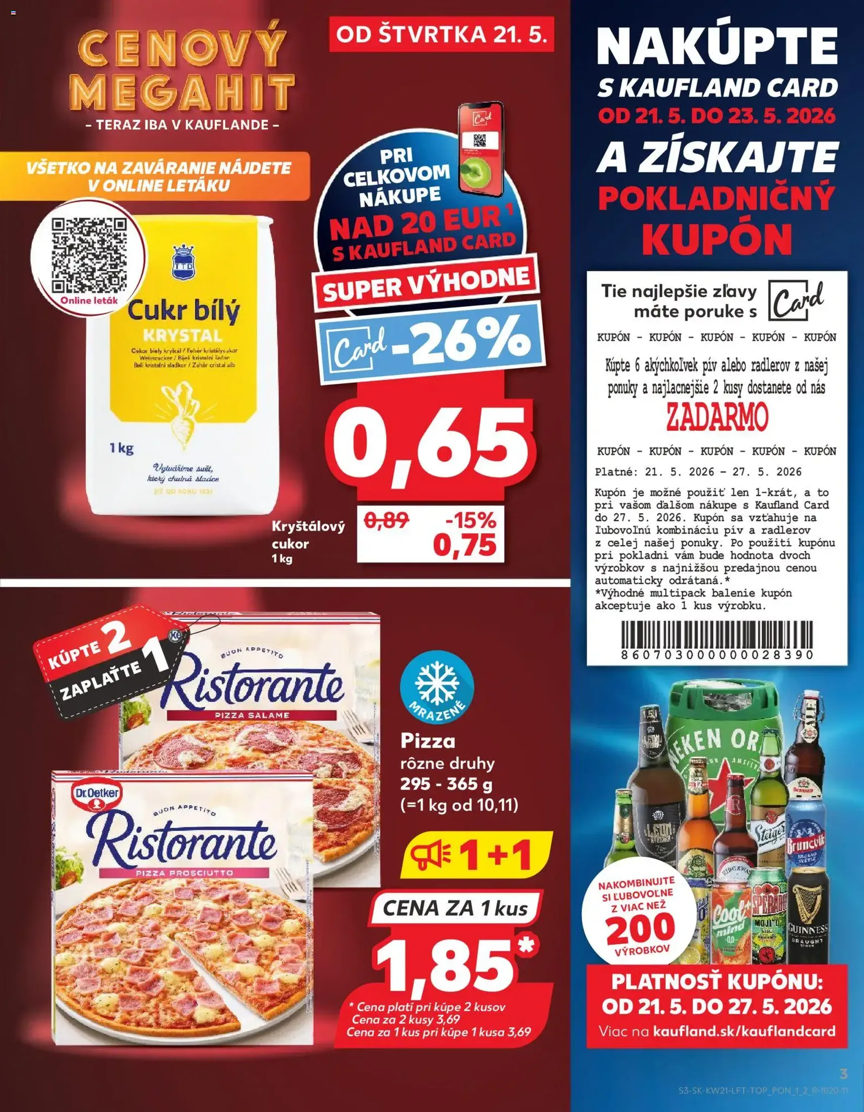 Kaufland leták - platný leták od 21.05.2026 strana 3 z 74