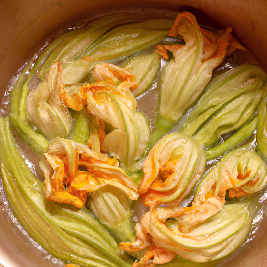 Anteprima ricetta Pastella per fiori di zucca senza lievito