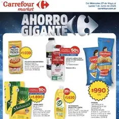 Vista previa del folleto Carrefour Market catálogo válido desde 27/05/2026