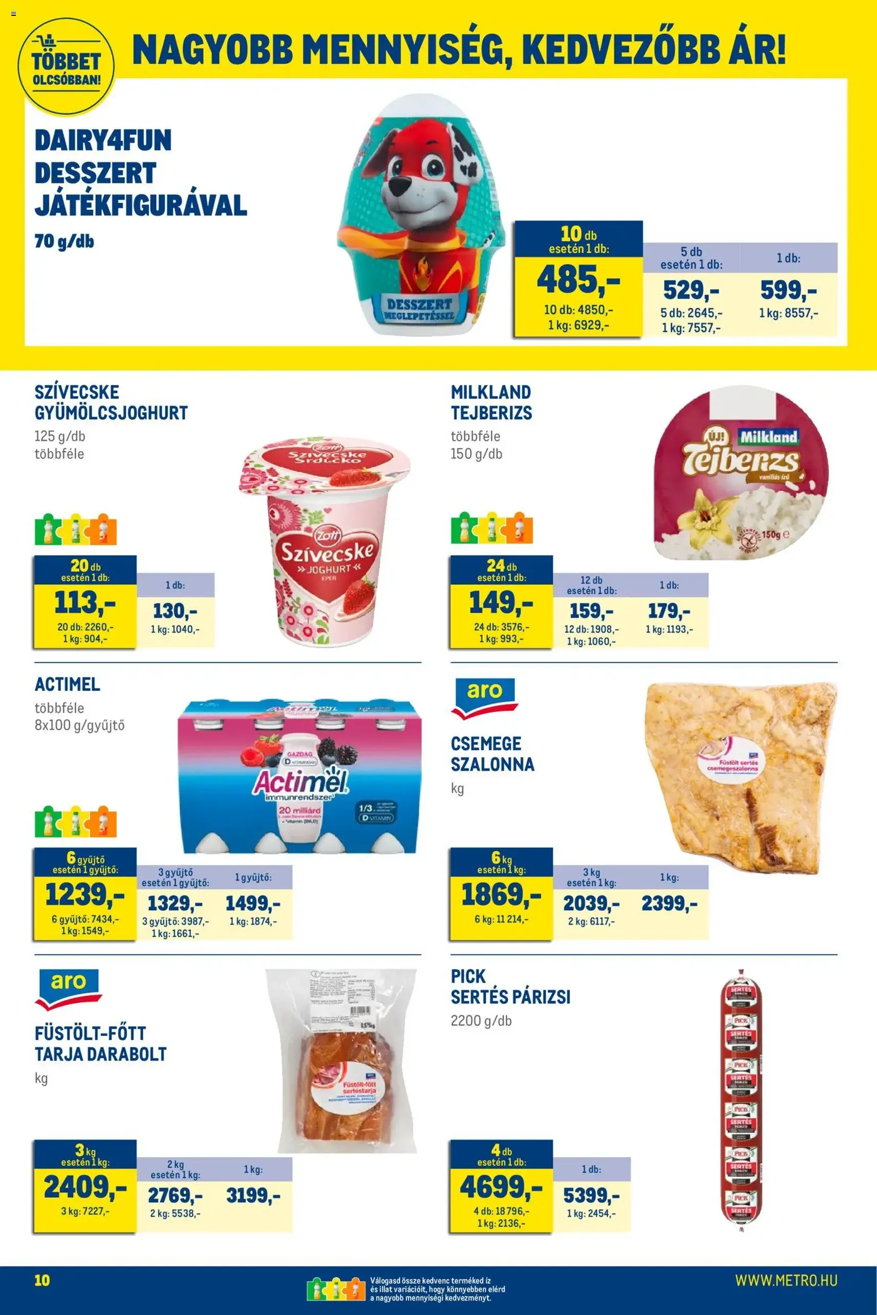 Metro - Élelmiszer és Szezonális katalógus 2026/02 - 2026.02.01. érvényes szórólap 10 oldal 41 oldalból