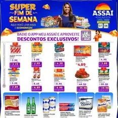 Encarte Assaí Atacadista - pré-visualização do folheto, válido a partir de 07/02/2026