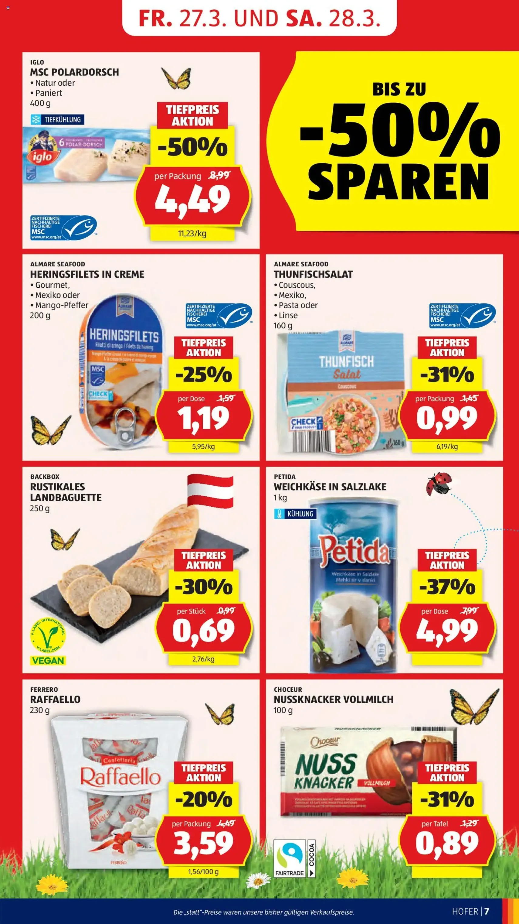 Hofer Flugblatt - Gültiger Prospekt ab 27.03.2026, Seite 11 von insgesamt 46