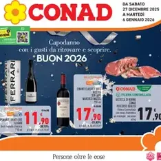 Volantino Conad - anteprima volantino valido dal 27/12/2025