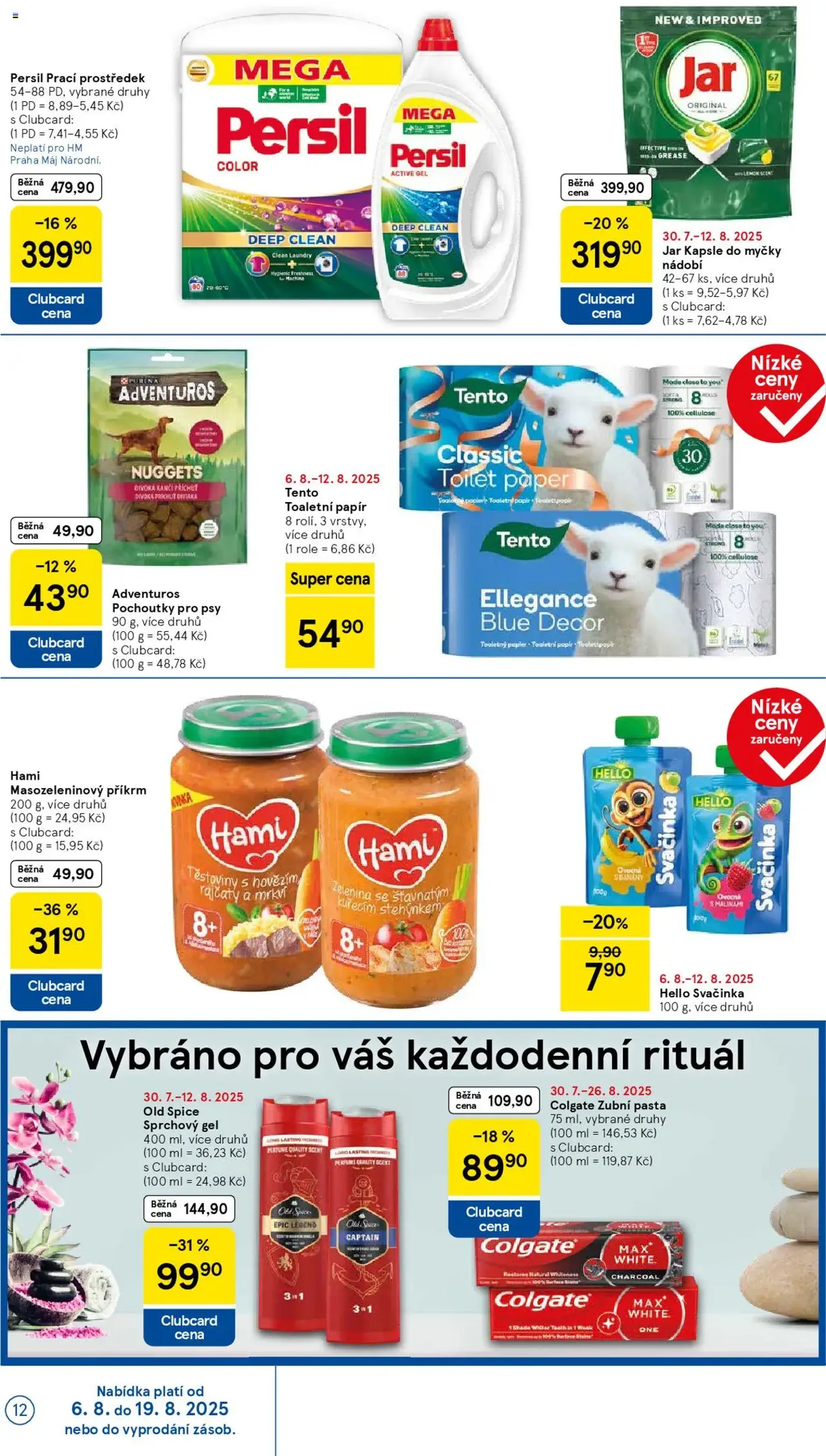 Tesco leták - Hypermarket - platný leták od 06.08.2025 strana 12 z 35 Tesco leták - Hypermarket - platný leták od 06.08.2025 strana 12 z 35