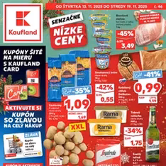 Kaufland leták - náhľad letáku platný od 13.11.2025
