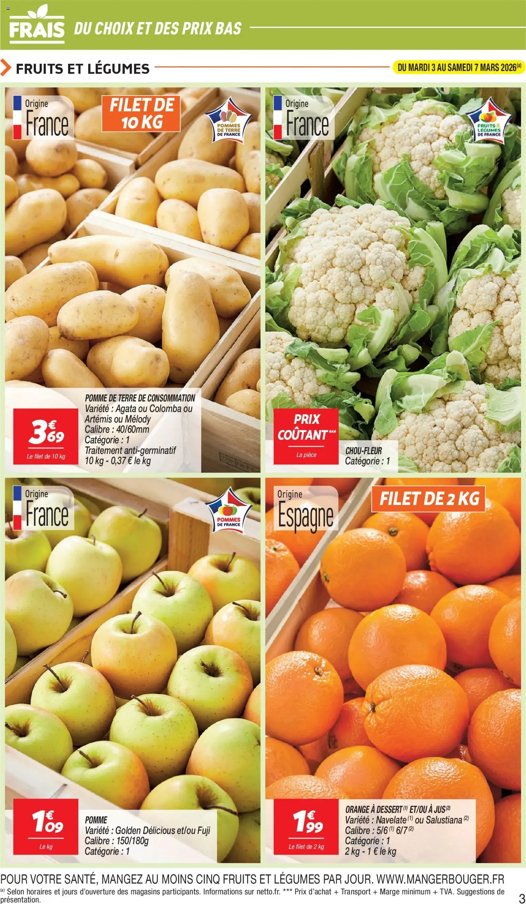 Netto catalogue - brochure valable à partir du 03/03/2026, page 3 sur 20