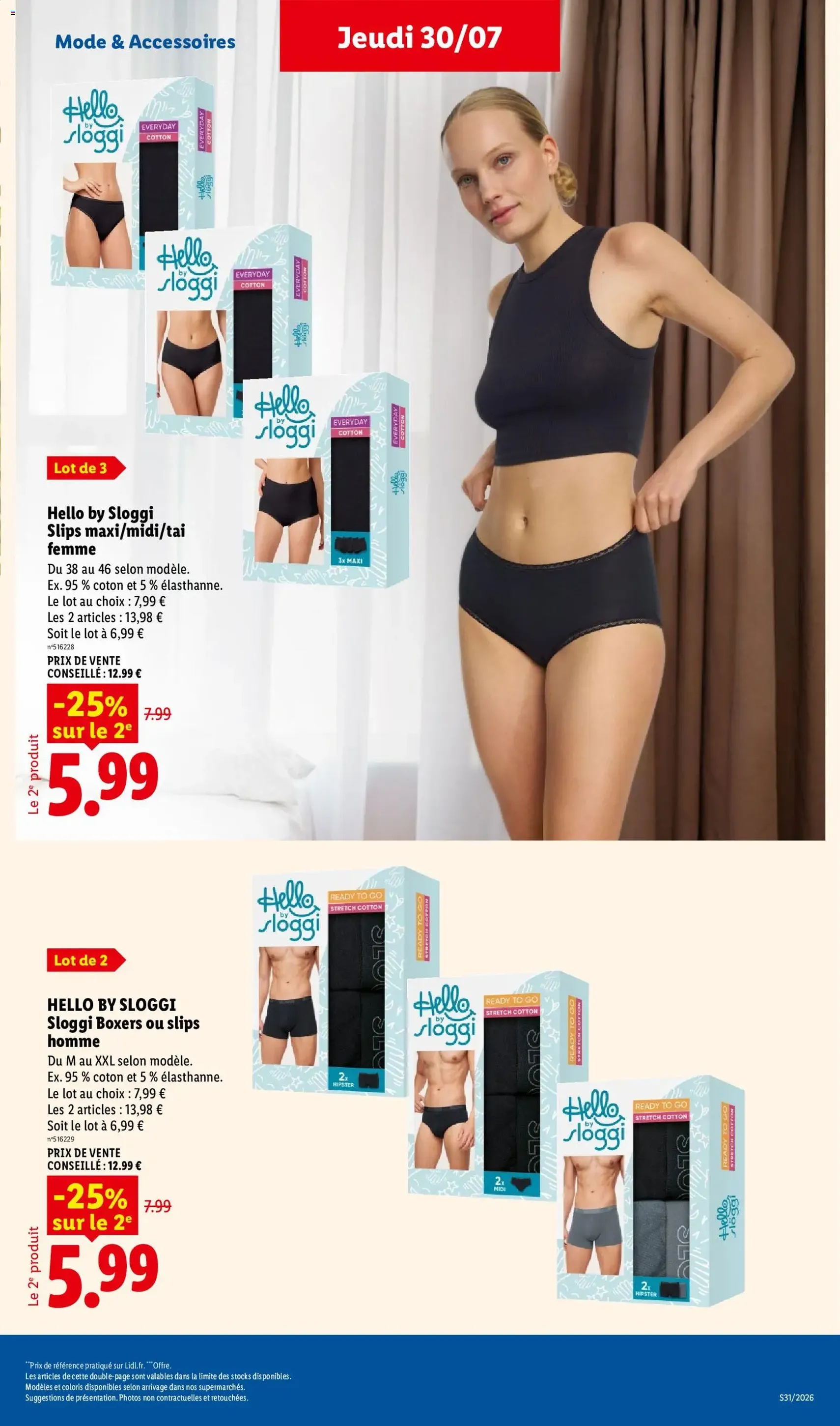 LIDL catalogue - brochure valable à partir du 30/07/2026, page 39 sur 59