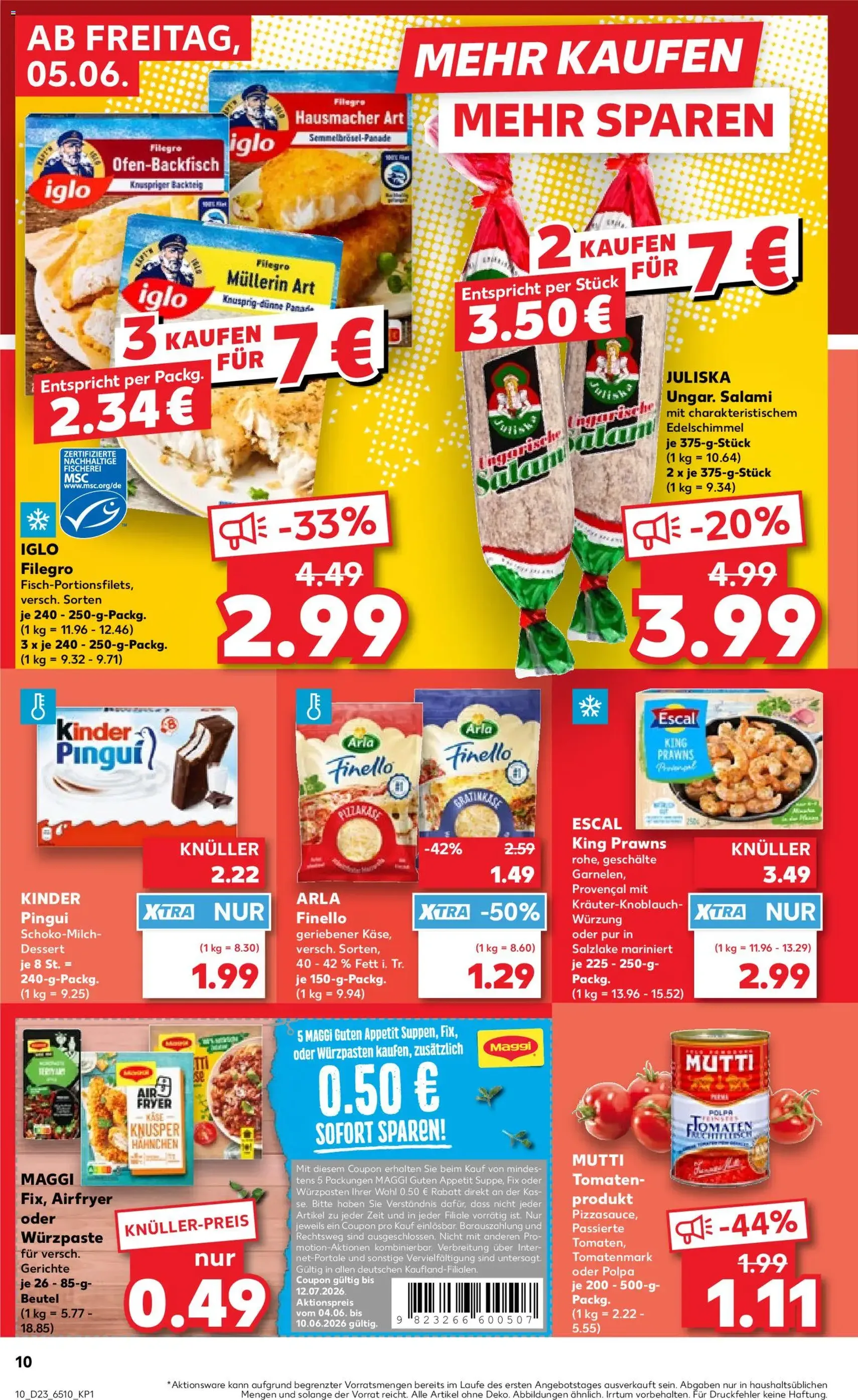 Kaufland DE - DE Folder - geldige folder vanaf 05-06-2026 pagina 10 van 62