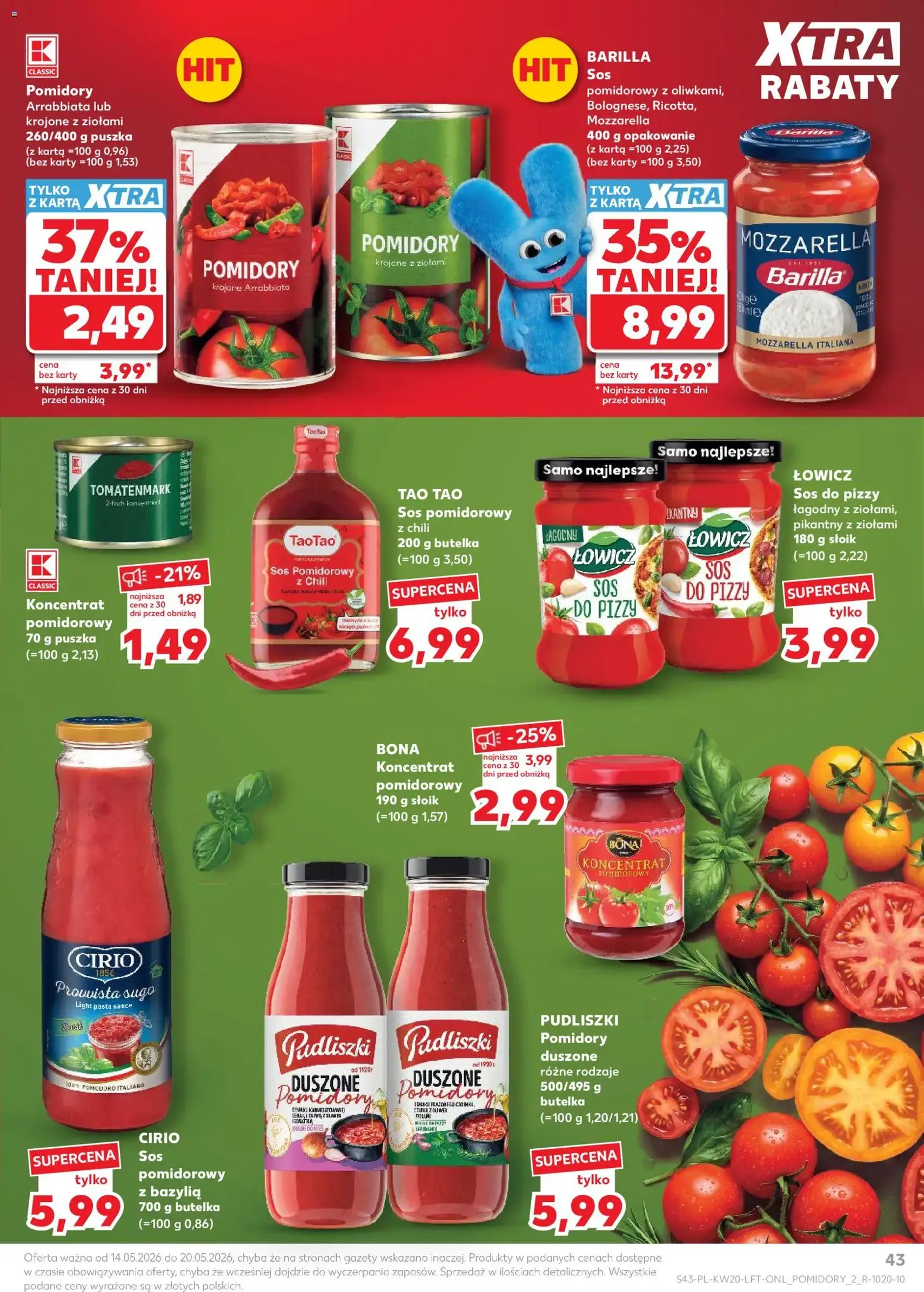 Kaufland gazetka - ważny gazetka od 14.05.2026 strona 43 z 70