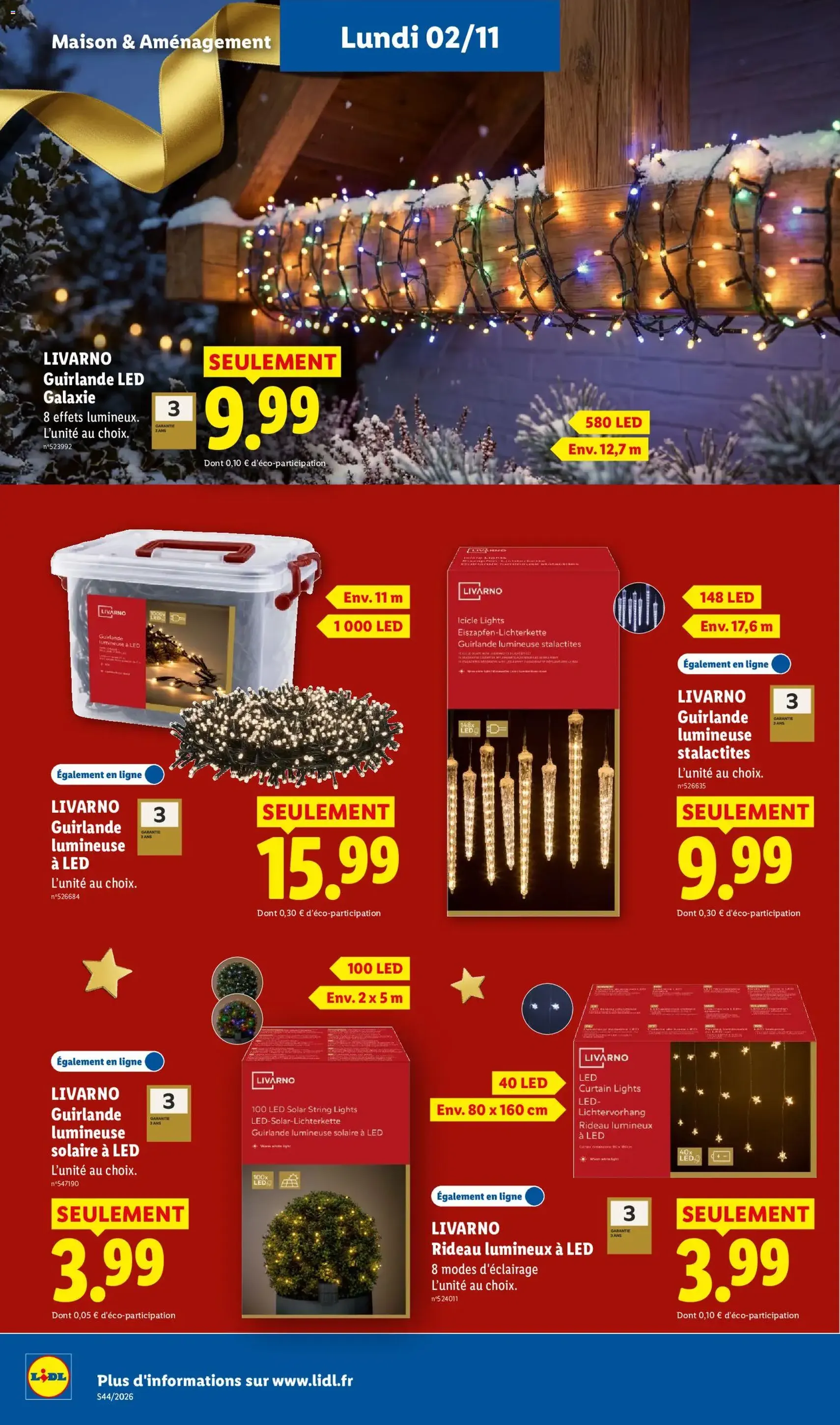 LIDL catalogue - brochure valable à partir du 29/10/2026, page 56 sur 64