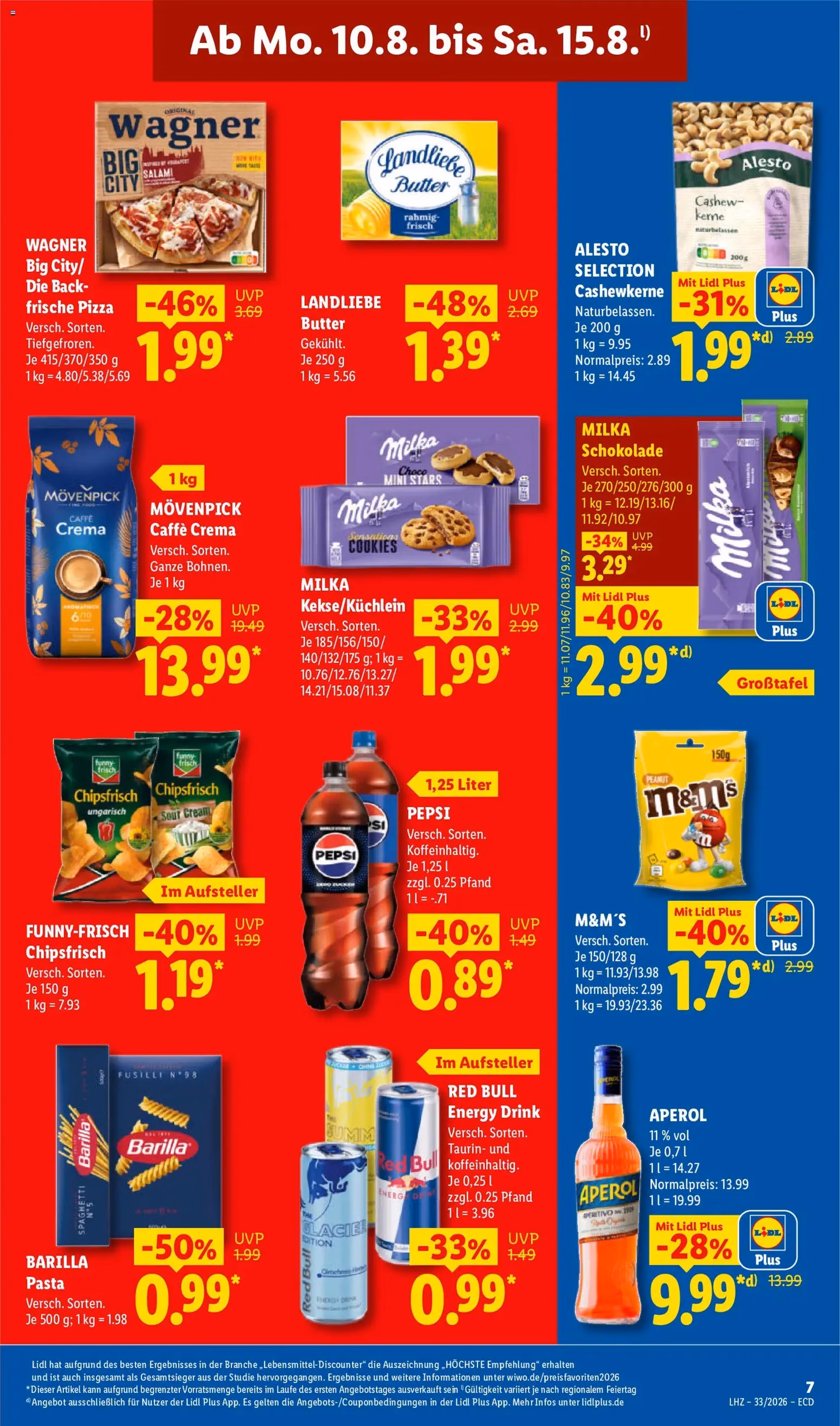 Lidl Prospekt - Gültiger Prospekt ab 10.08.2026, Seite 19 von insgesamt 73