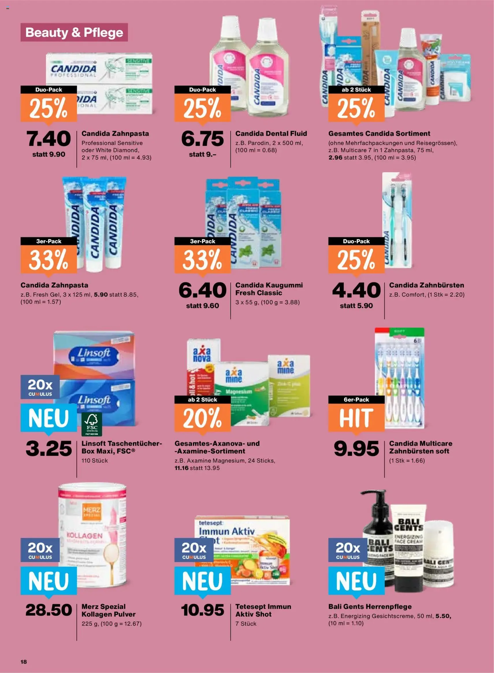 Migros aktionen - Gültiger Prospekt ab 29.10.2026, Seite 18 von insgesamt 24