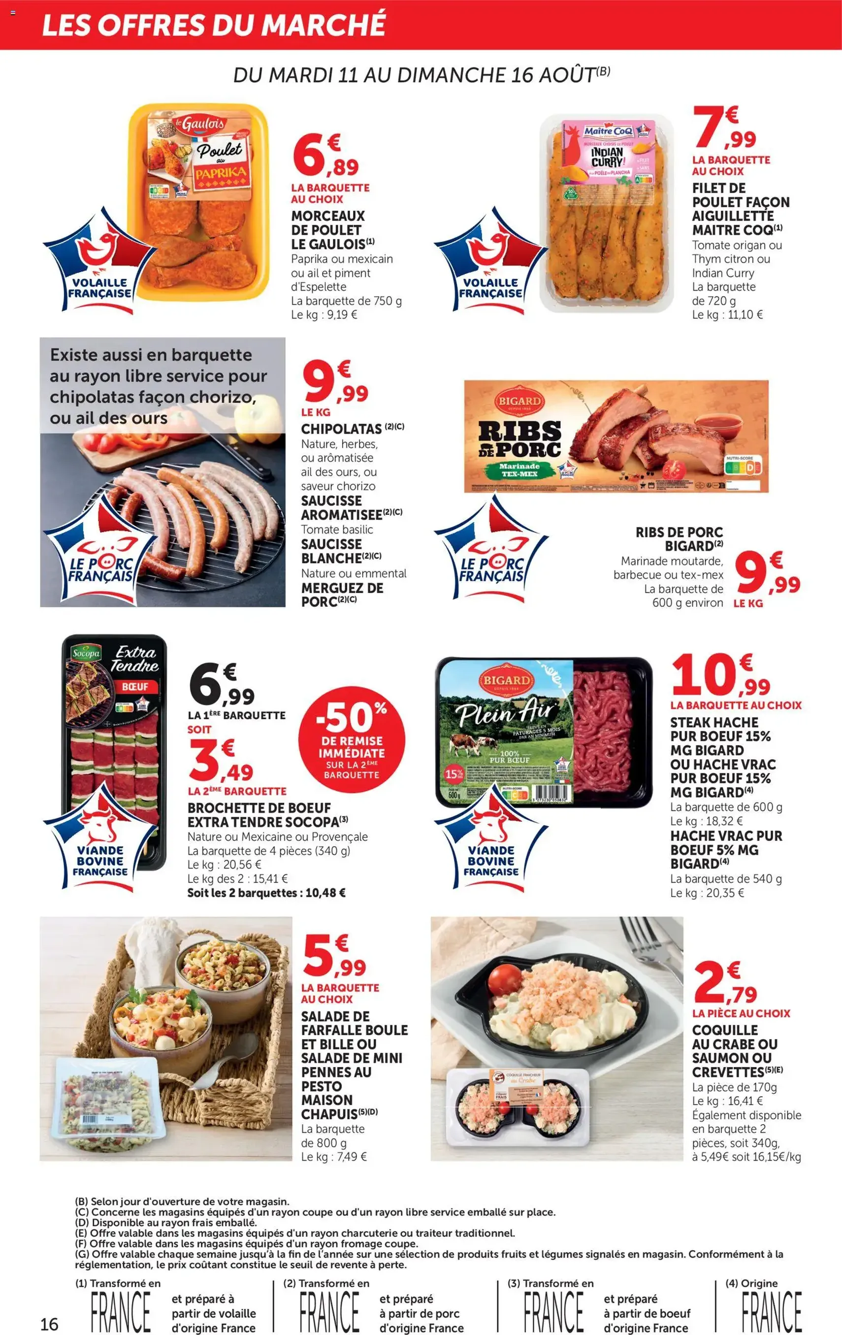 Bi1 catalogue - brochure valable à partir du 11/08/2026, page 16 sur 20