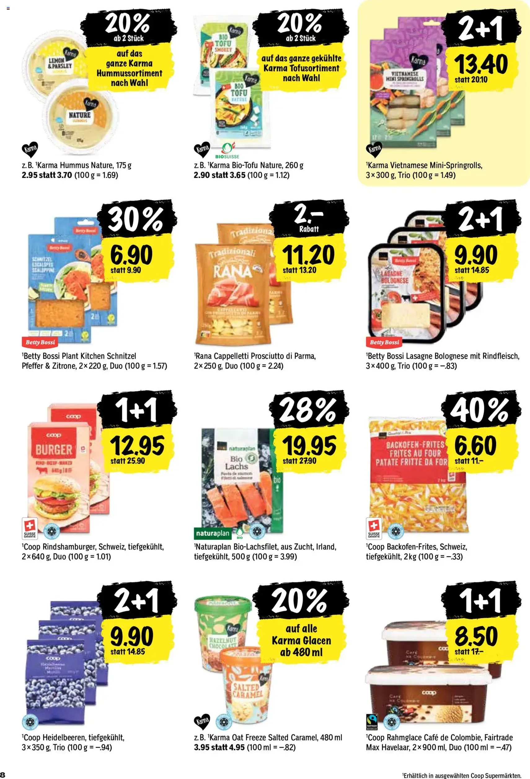 Coop aktionen - Gültiger Prospekt ab 24.09.2026, Seite 8 von insgesamt 24