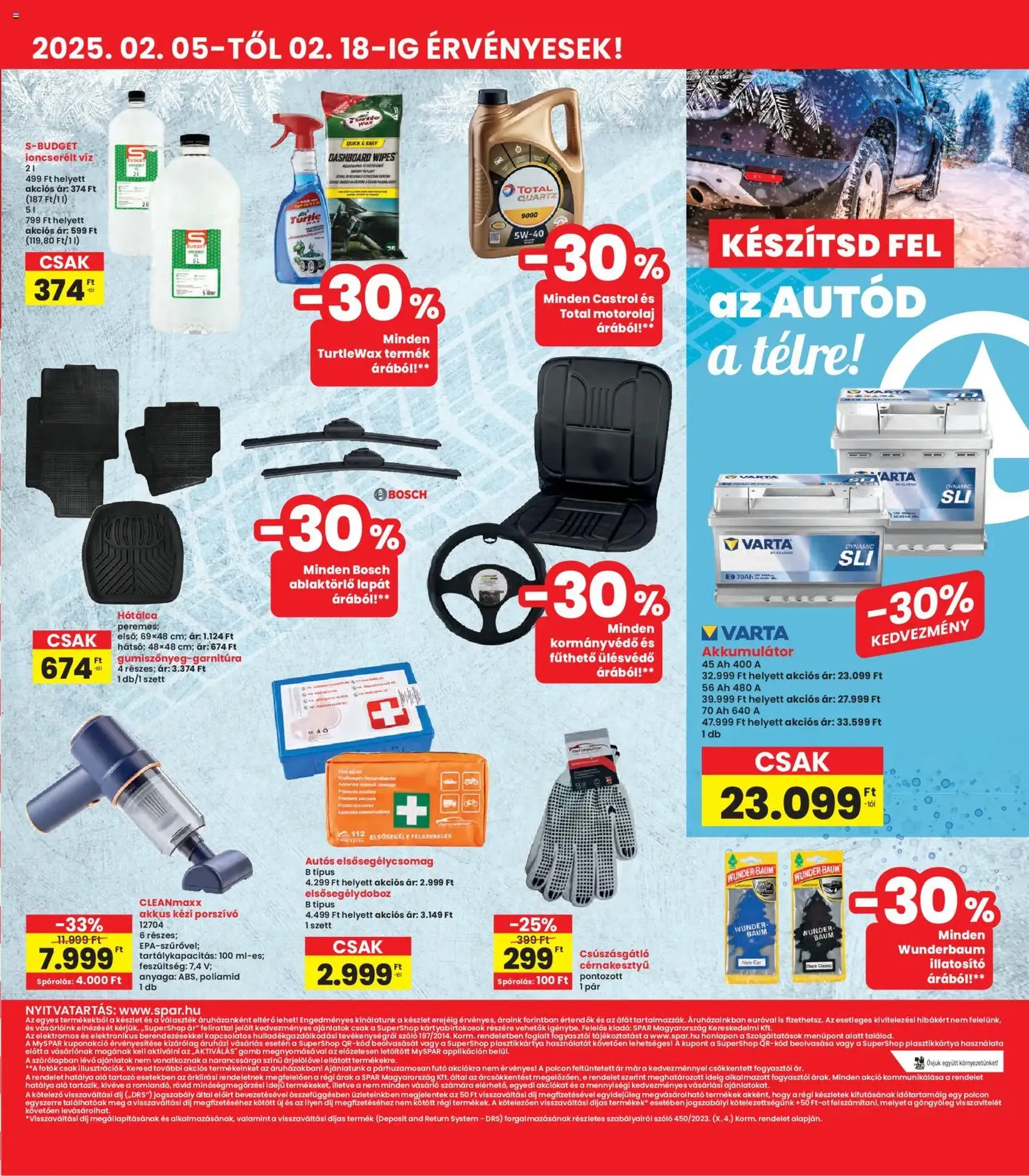 Interspar Akciós újság - 2026.02.05. érvényes szórólap 17 oldal 20 oldalból