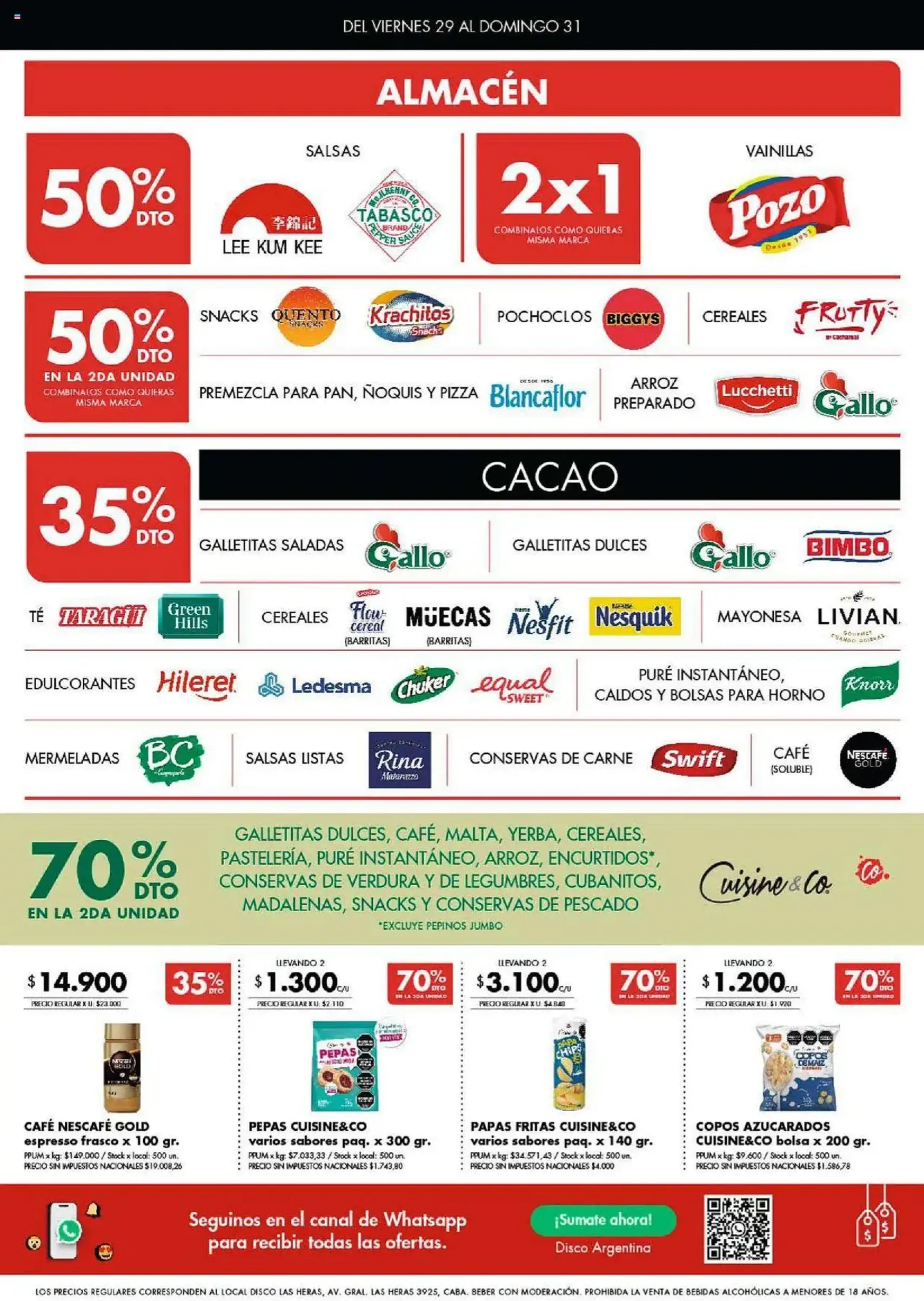 Disco ofertas - folleto válido desde 29/08/2025 página 2 de 11