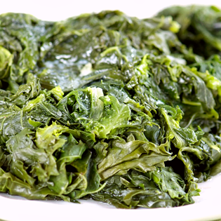 Recipe preview Vegetarian kale with potatoes
