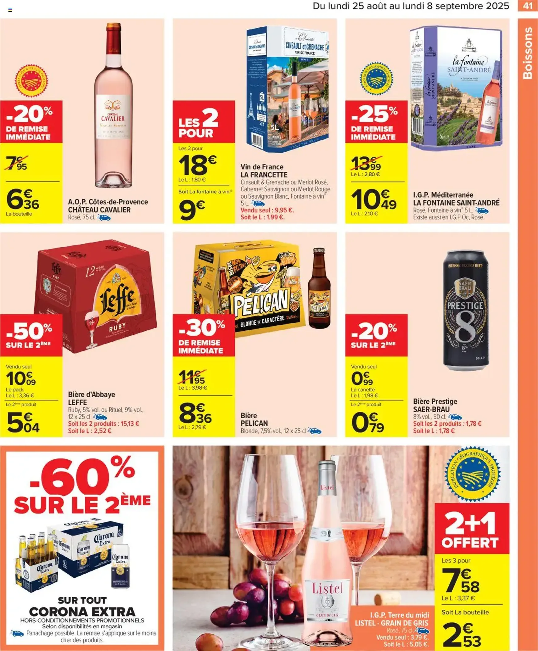 Carrefour catalogue semaine 35 - brochure valable à partir du 25/08/2025, page 43 sur 72 Carrefour catalogue semaine 35 - brochure valable à partir du 25/08/2025, page 43 sur 72