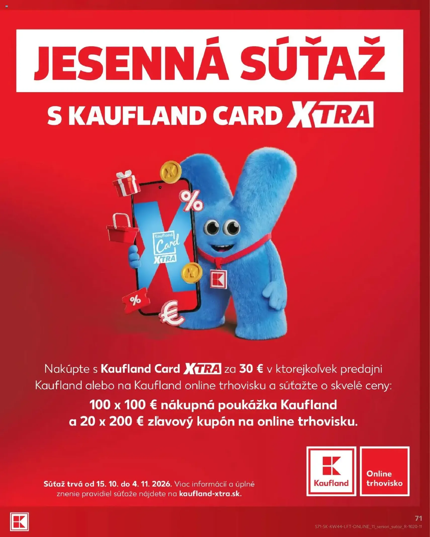 Kaufland leták - platný leták od 29.10.2026 strana 71 z 78