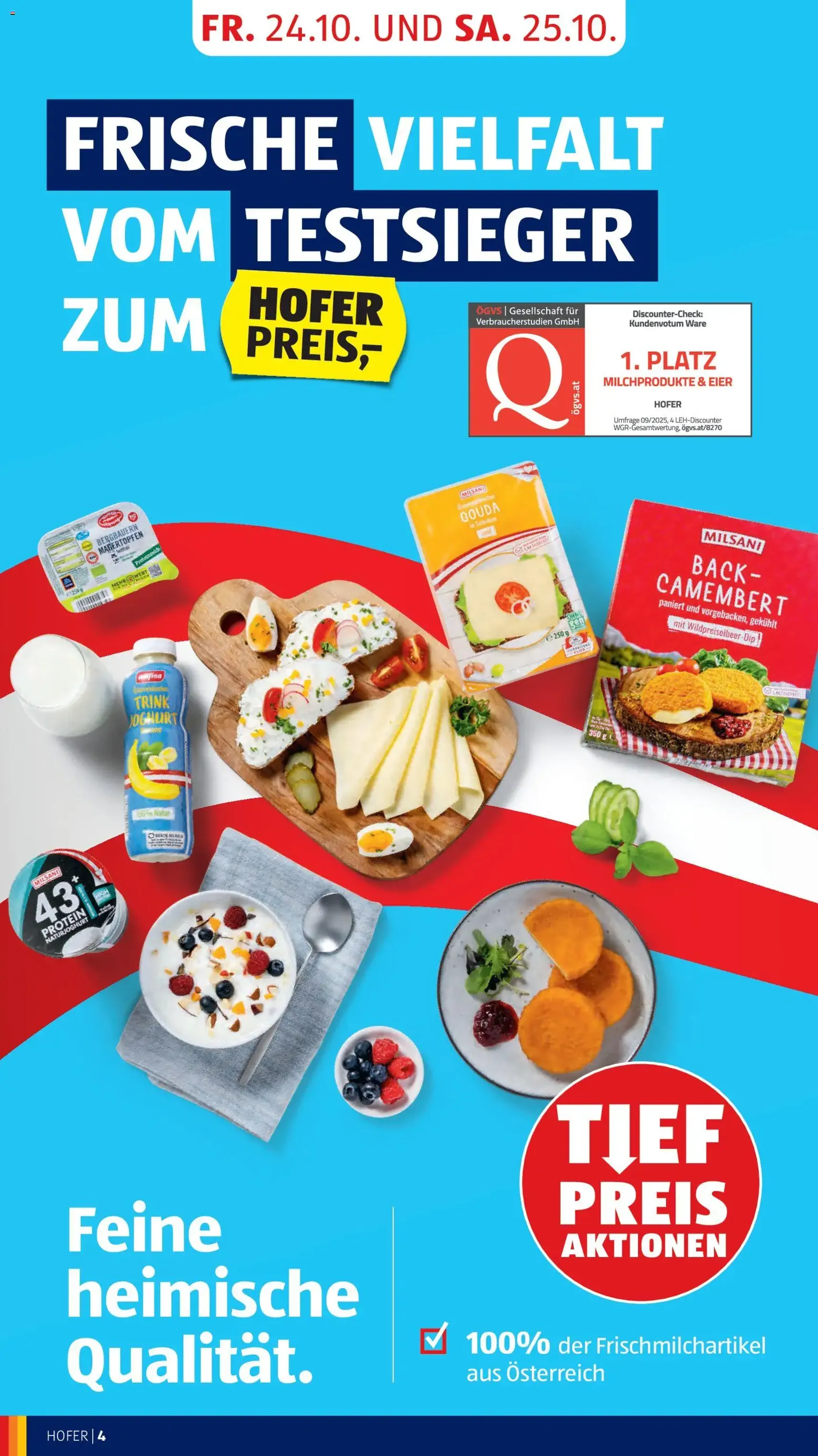 Hofer Flugblatt - Gültiger Prospekt ab 24.10.2025, Seite 6 von insgesamt 45 Hofer Flugblatt - Gültiger Prospekt ab 24.10.2025, Seite 6 von insgesamt 45
