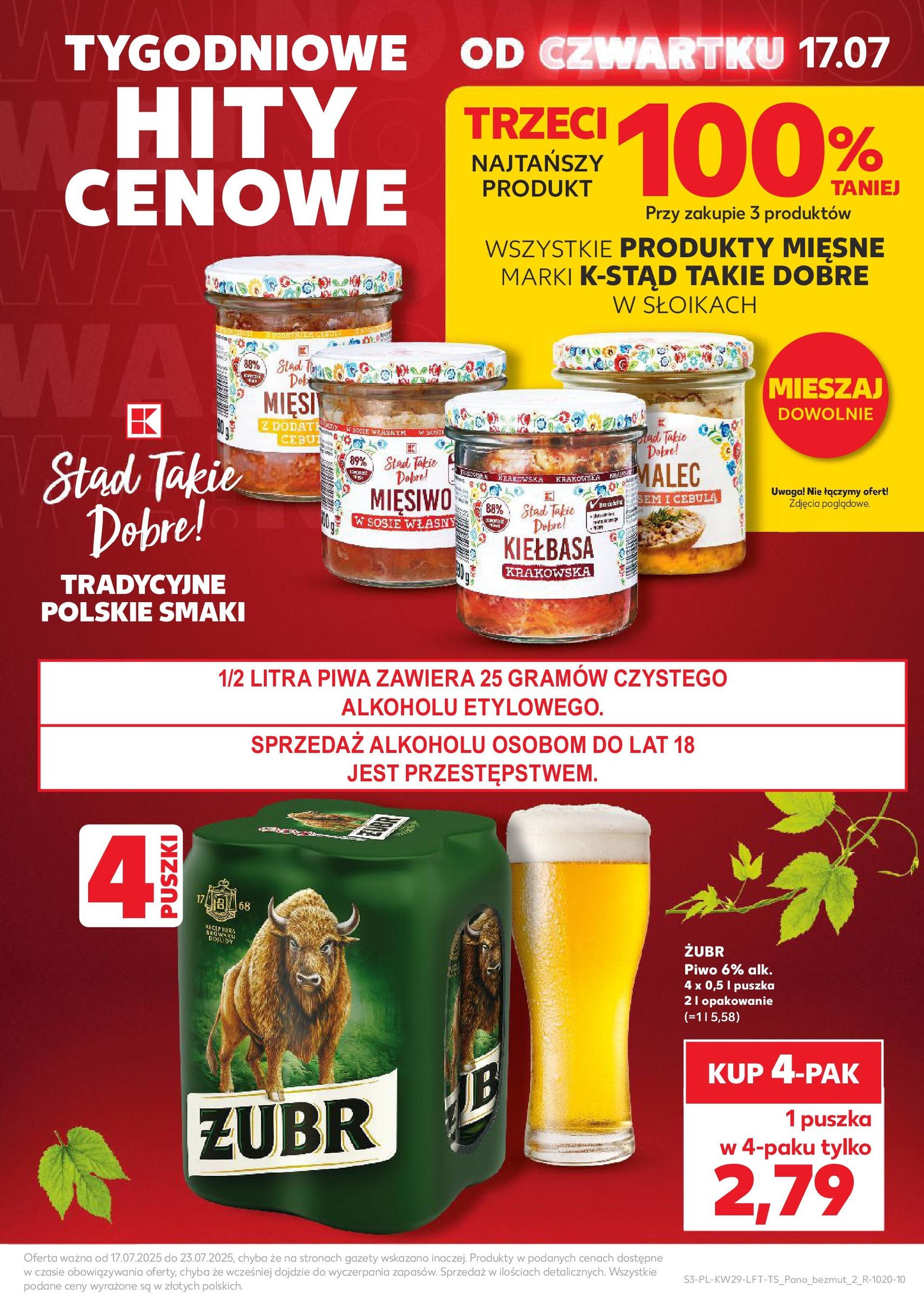 Kaufland gazetka - ważny gazetka od 17.07.2025 strona 3 z 53 Kaufland gazetka - ważny gazetka od 17.07.2025 strona 3 z 53
