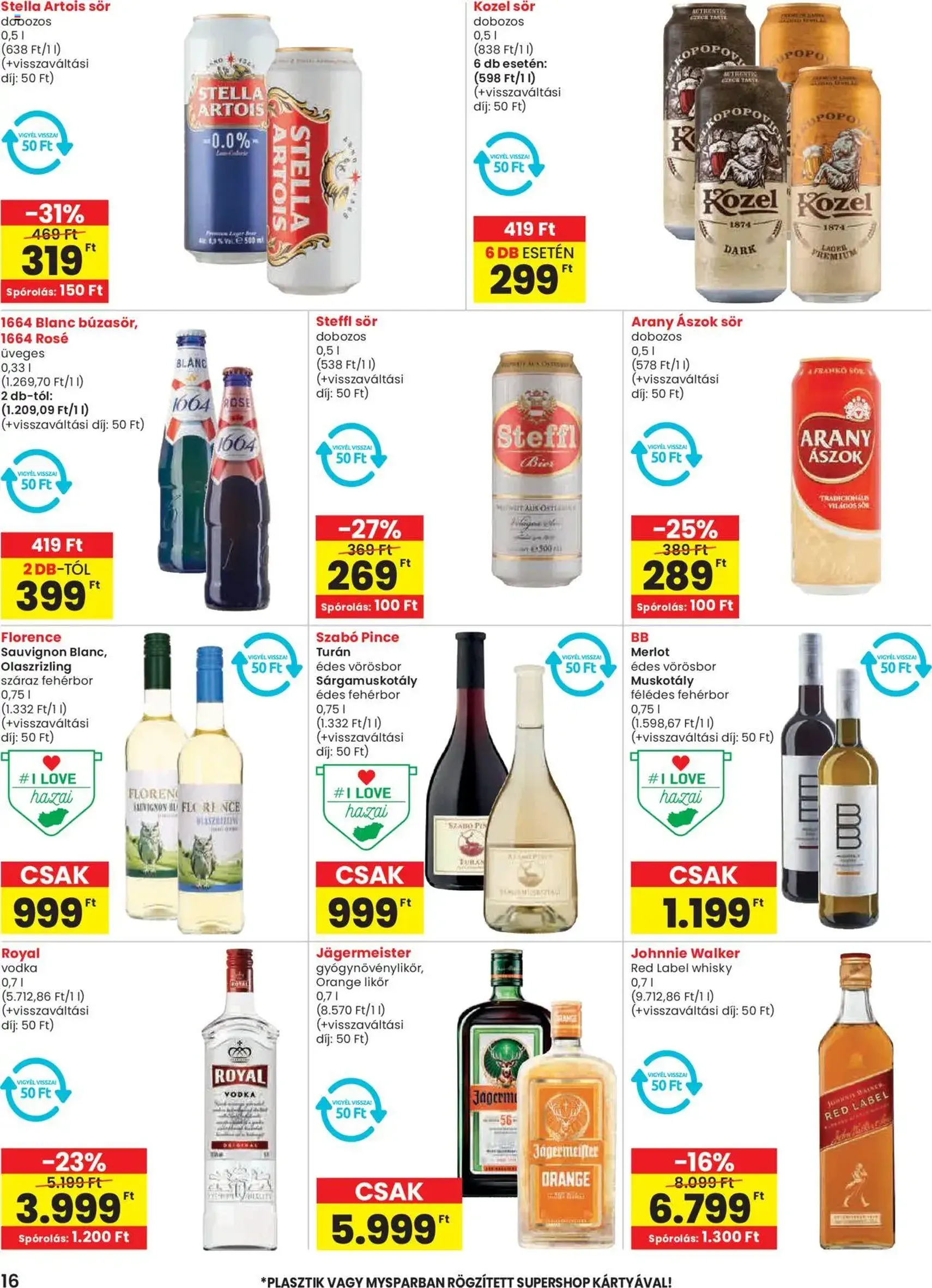 Spar Akciós újság - 2025.09.11. érvényes szórólap 16 oldal 20 oldalból Spar Akciós újság - 2025.09.11. érvényes szórólap 16 oldal 20 oldalból