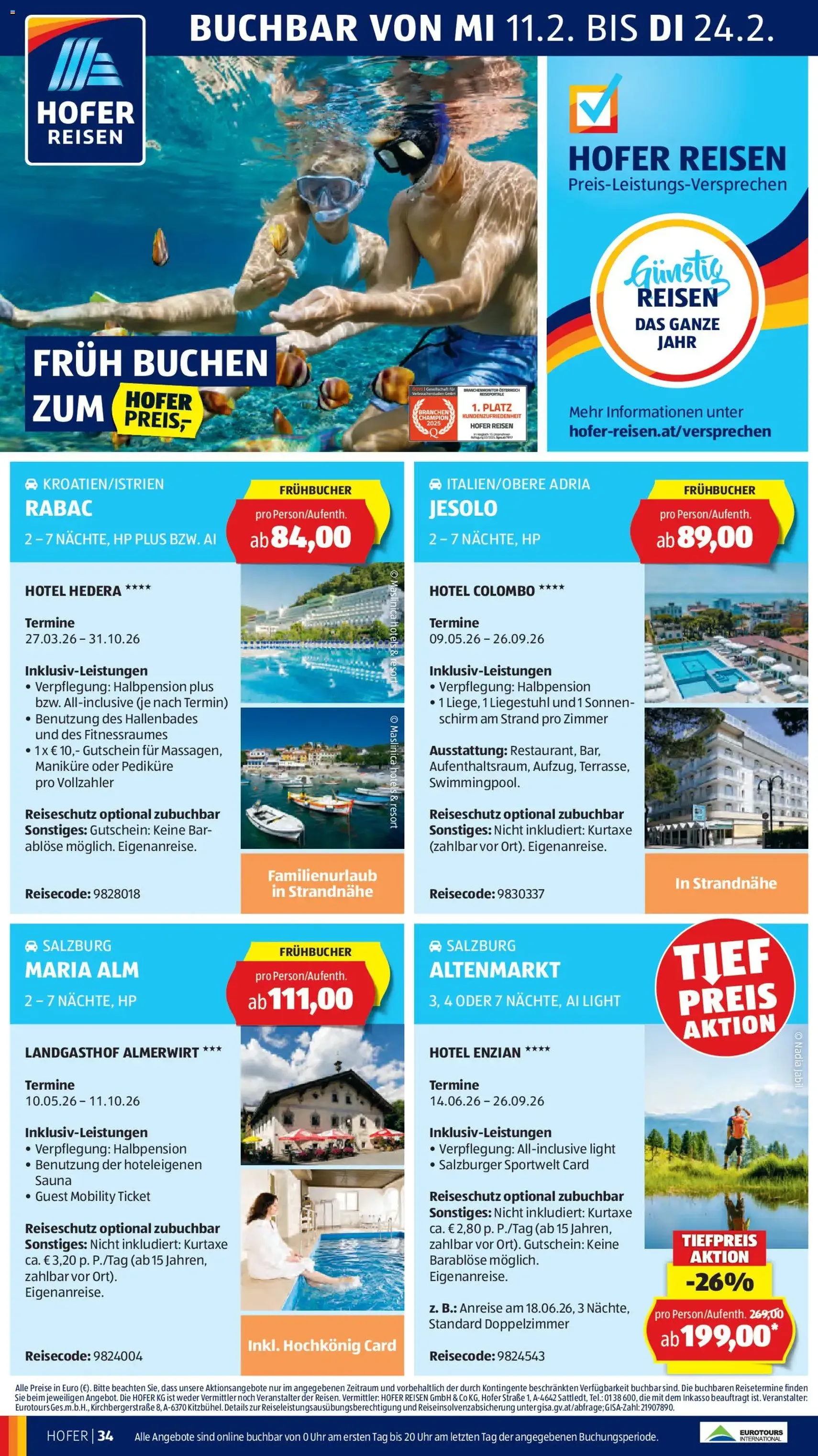 Hofer Flugblatt - Gültiger Prospekt ab 13.02.2026, Seite 38 von insgesamt 41