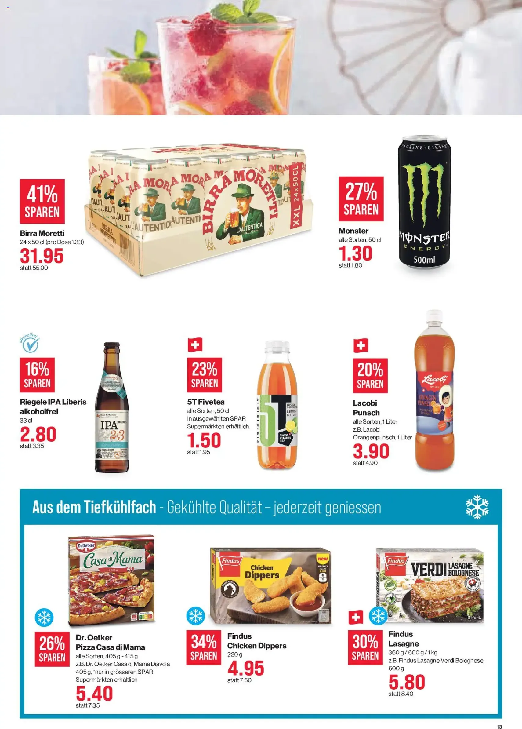 SPAR aktionen - Gültiger Prospekt ab 08.10.2026, Seite 13 von insgesamt 17