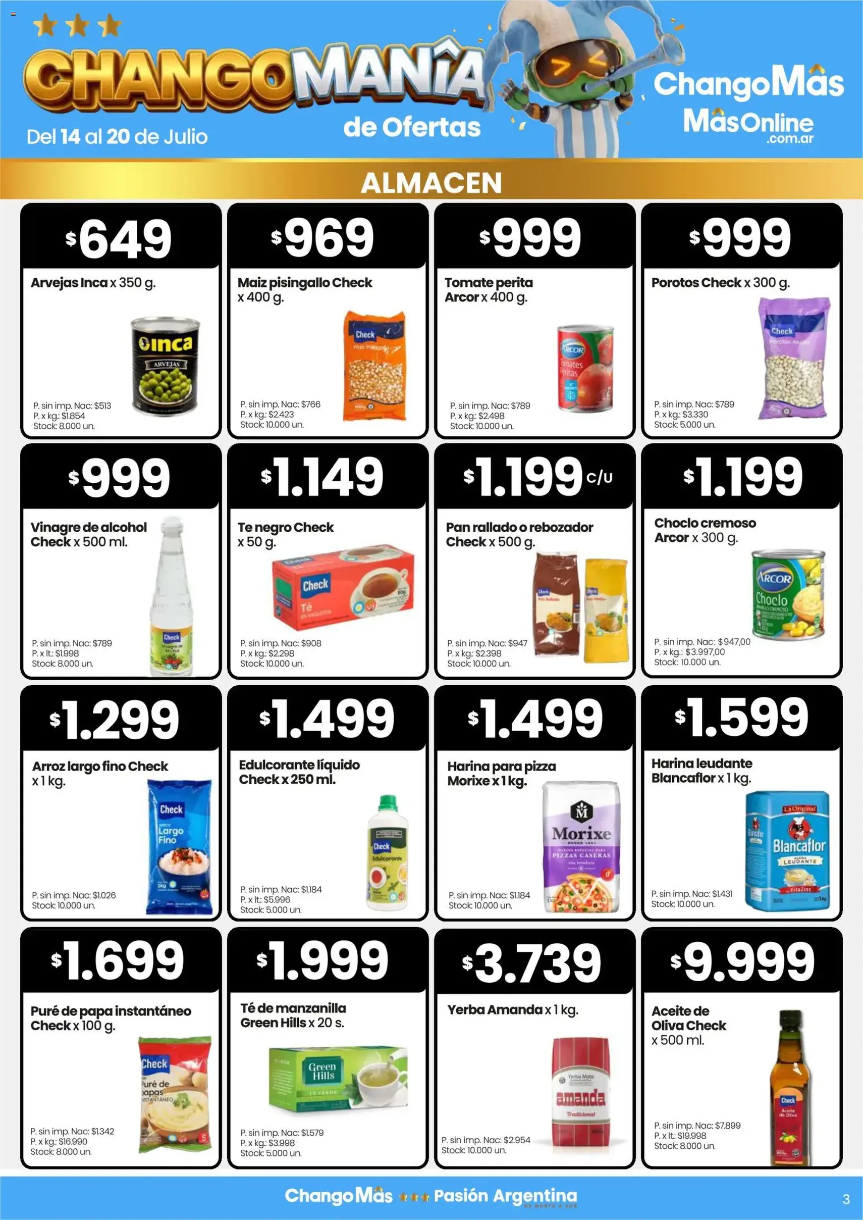 Changomas ofertas - folleto válido desde 14/07/2026 página 3 de 30