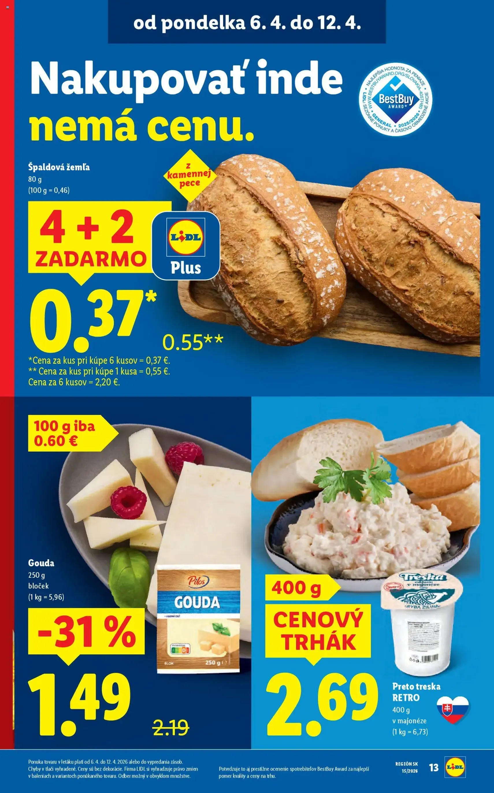 Lidl leták - platný leták od 06.04.2026 strana 15 z 87