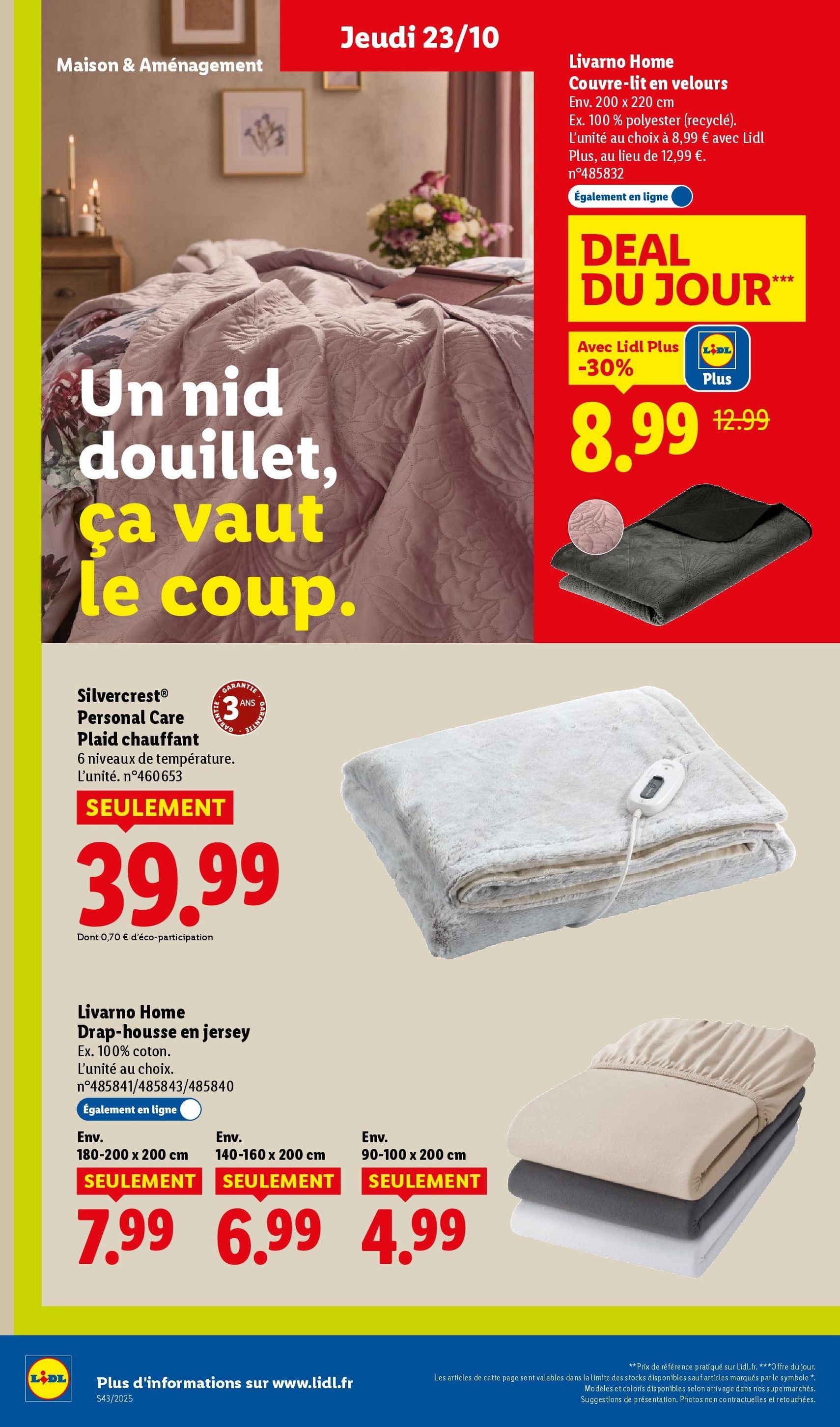 LIDL catalogue semaine 43 - brochure valable à partir du 23/10/2025, page 42 sur 84 LIDL catalogue semaine 43 - brochure valable à partir du 23/10/2025, page 42 sur 84