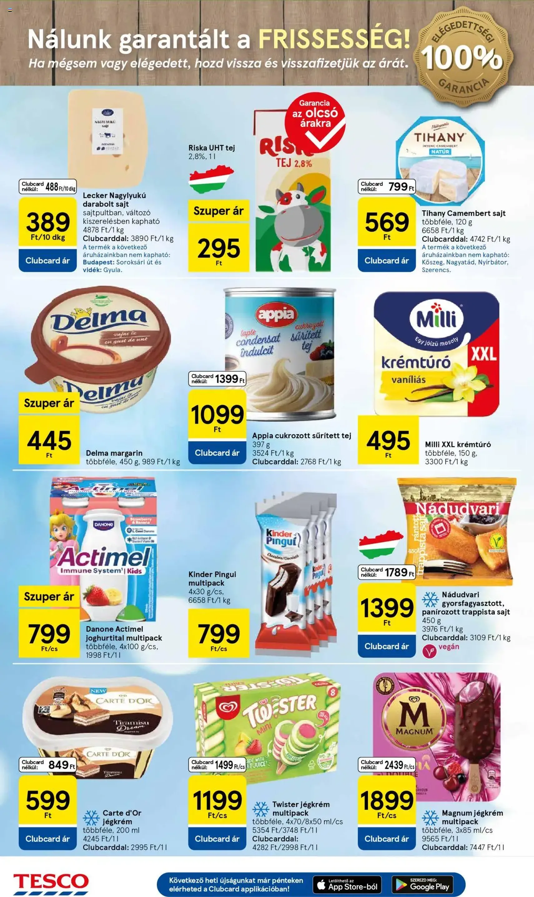 Tesco Hipermarket - Akciós újság - 2025.08.28. érvényes szórólap 4 oldal 32 oldalból Tesco Hipermarket - Akciós újság - 2025.08.28. érvényes szórólap 4 oldal 32 oldalból