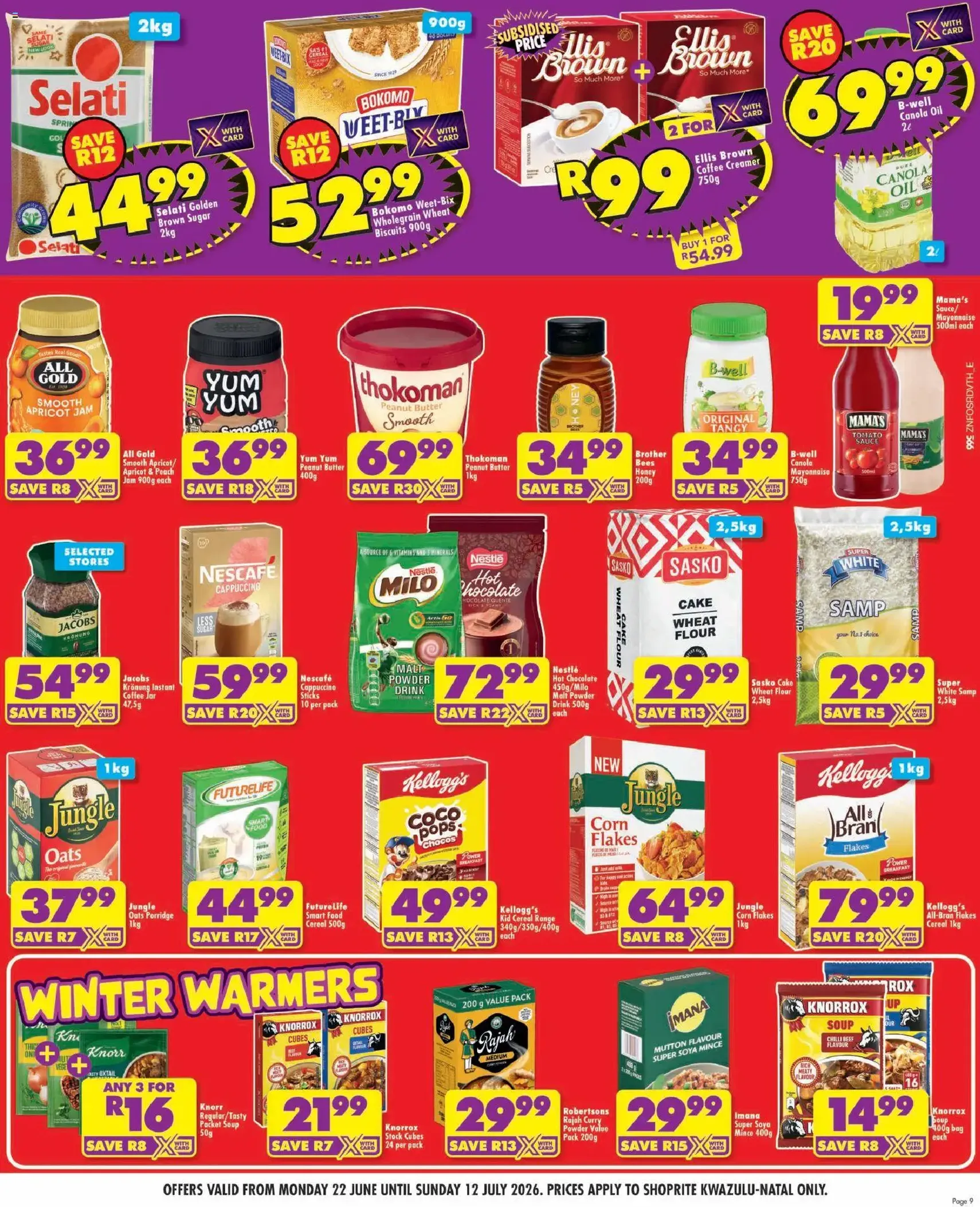 Shoprite Specials - valid flyer from 22/06/2026, page 9 of 16