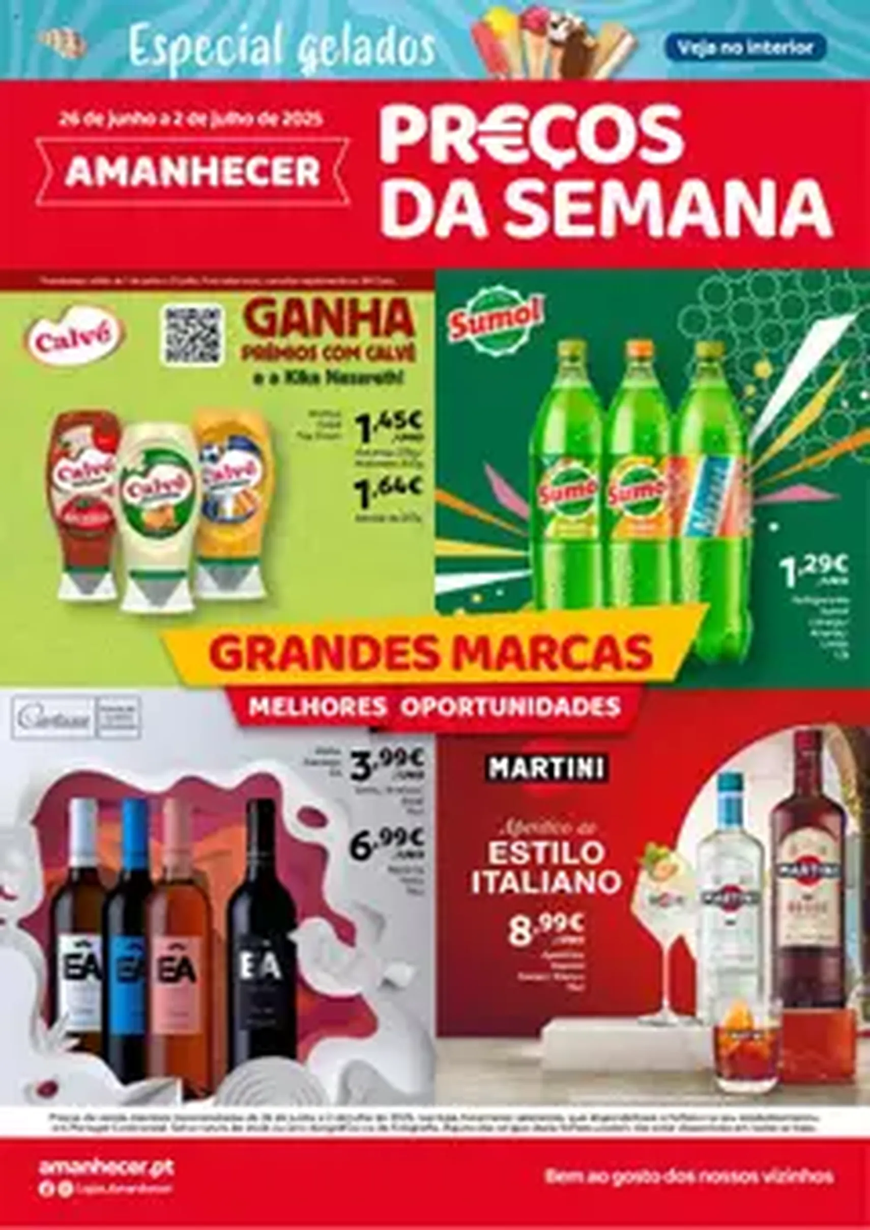 Amanhecer folheto - folheto válido a partir de 26/06/2025 página 1 de 1