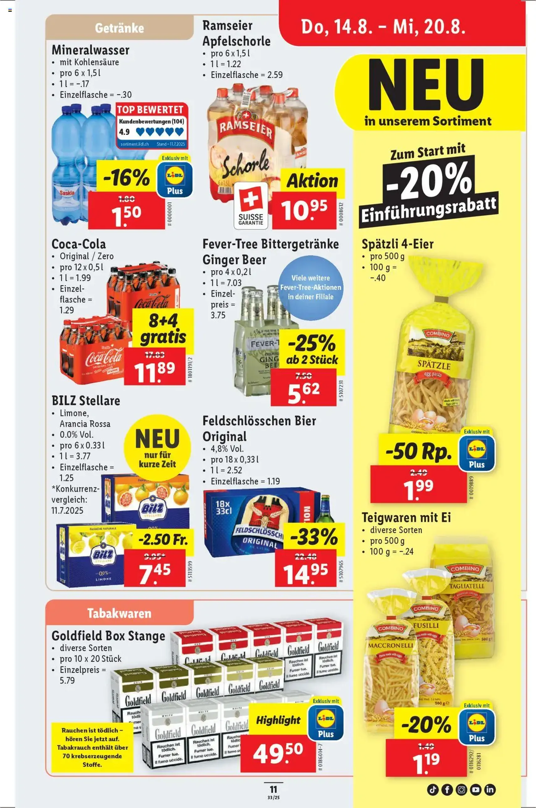 Lidl Aktionen - Gültiger Prospekt ab 14.08.2025, Seite 13 von insgesamt 34