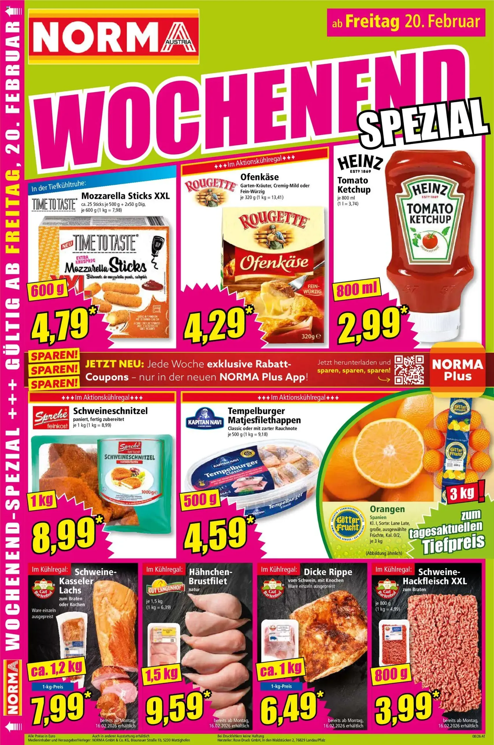 Norma Flugblatt - Gültiger Prospekt ab 16.02.2026, Seite 18 von insgesamt 20