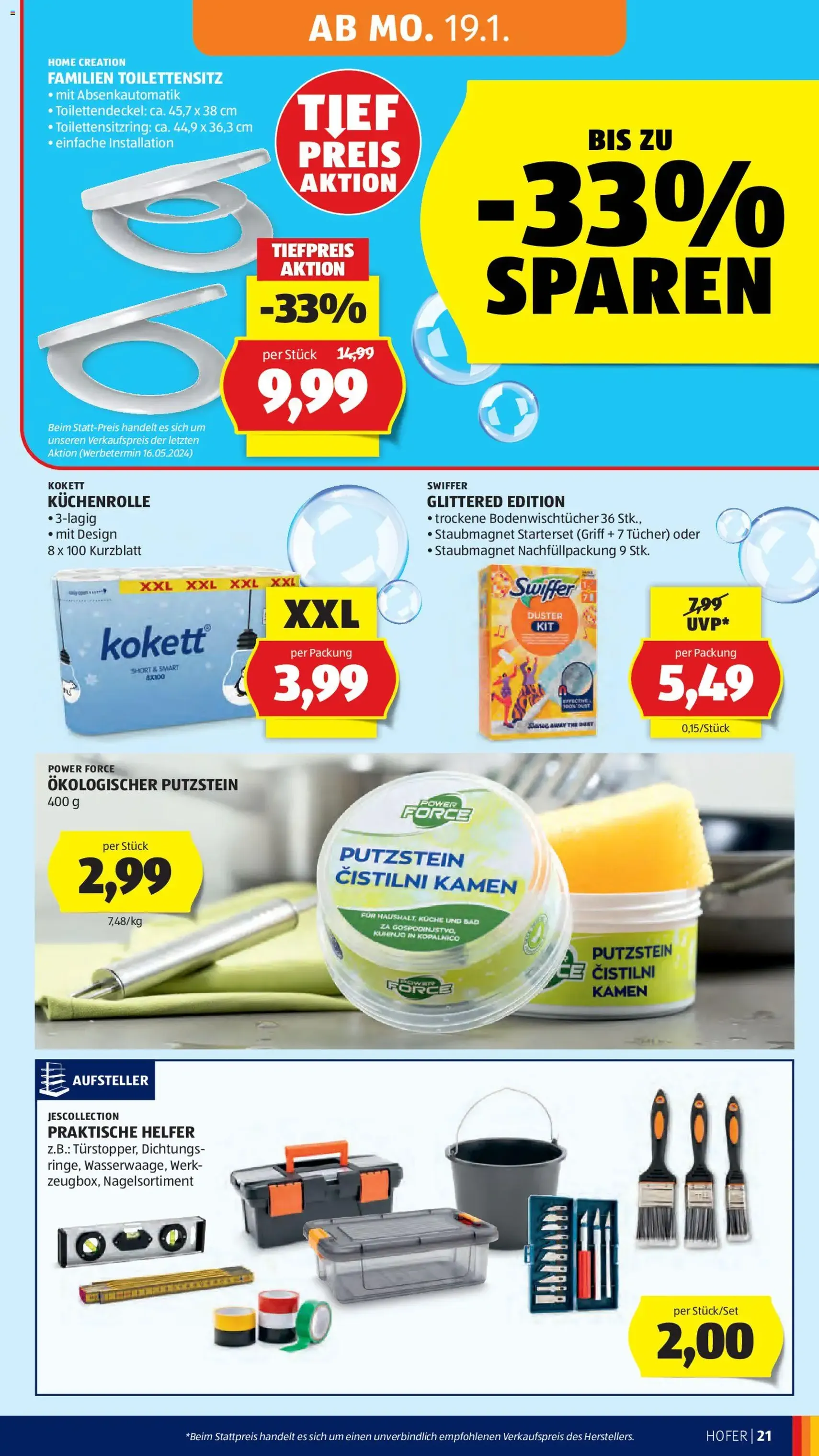 Hofer Flugblatt - Gültiger Prospekt ab 14.01.2026, Seite 25 von insgesamt 41