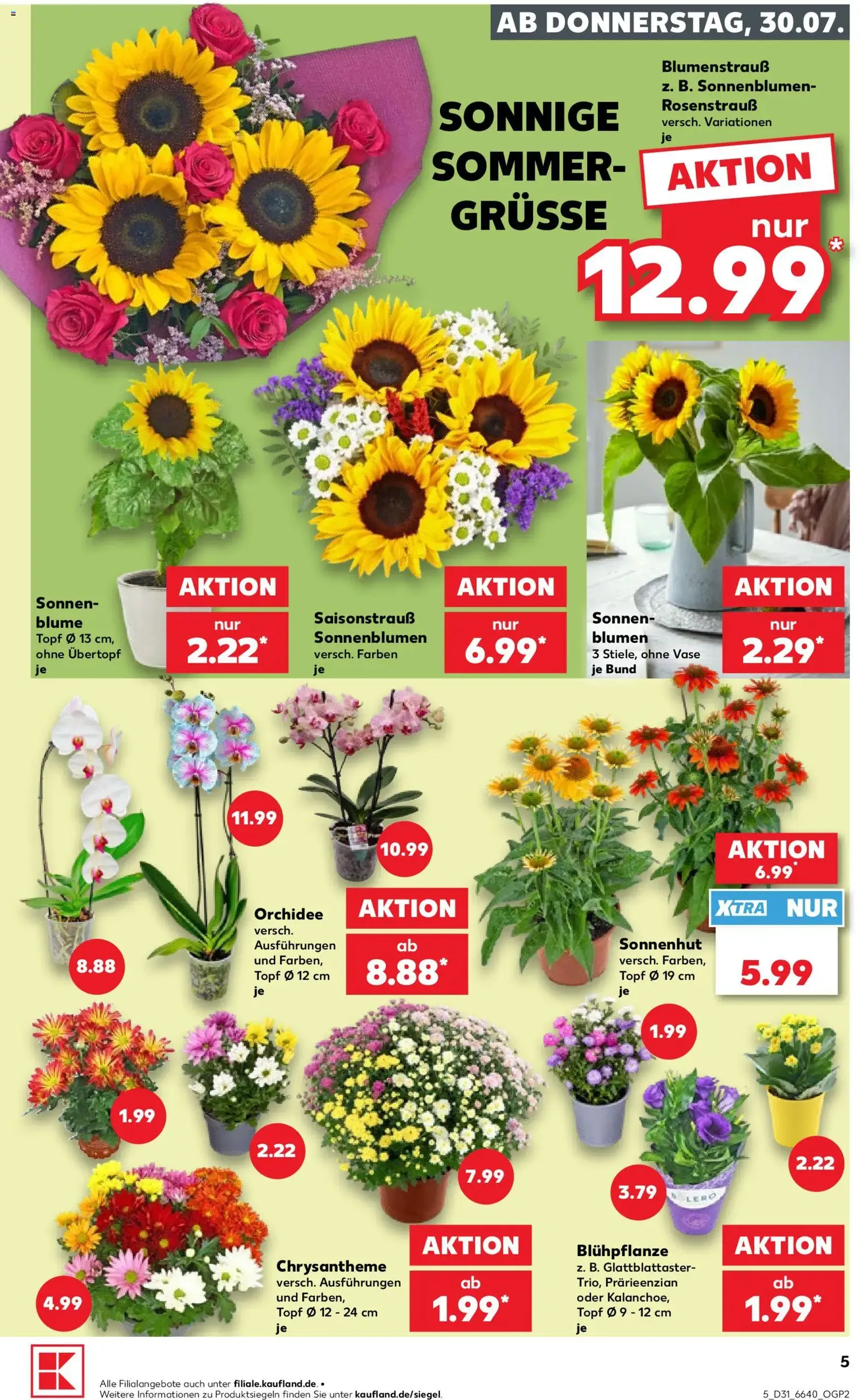 Kaufland Prospekt - Gültiger Prospekt ab 30.07.2026, Seite 5 von insgesamt 66