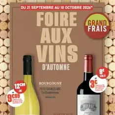 Grand Frais catalogue - Prévisualisation du catalogue valable à partir du 21/09/2026