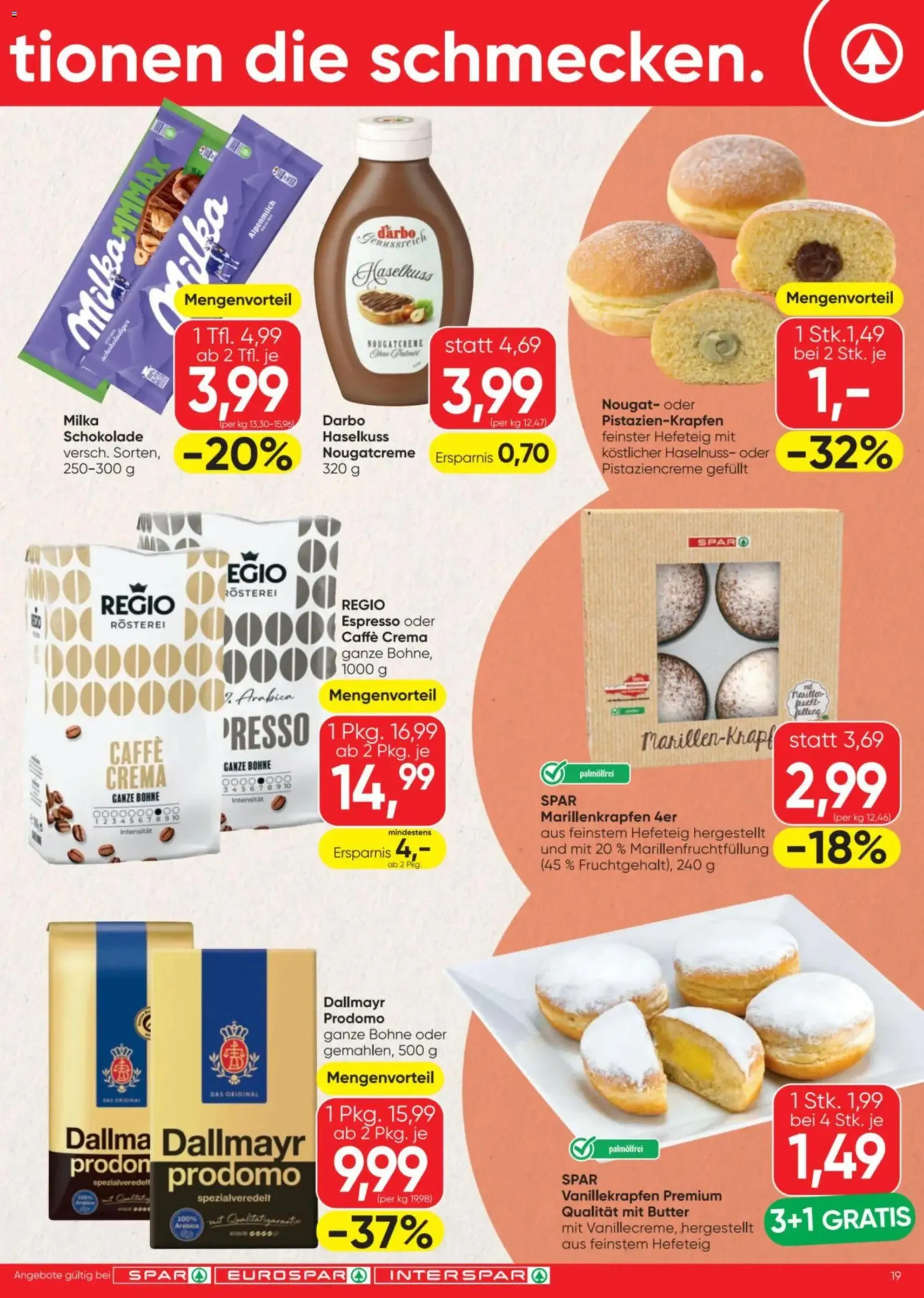 Spar Flugblatt - Gültiger Prospekt ab 06.11.2025, Seite 19 von insgesamt 24