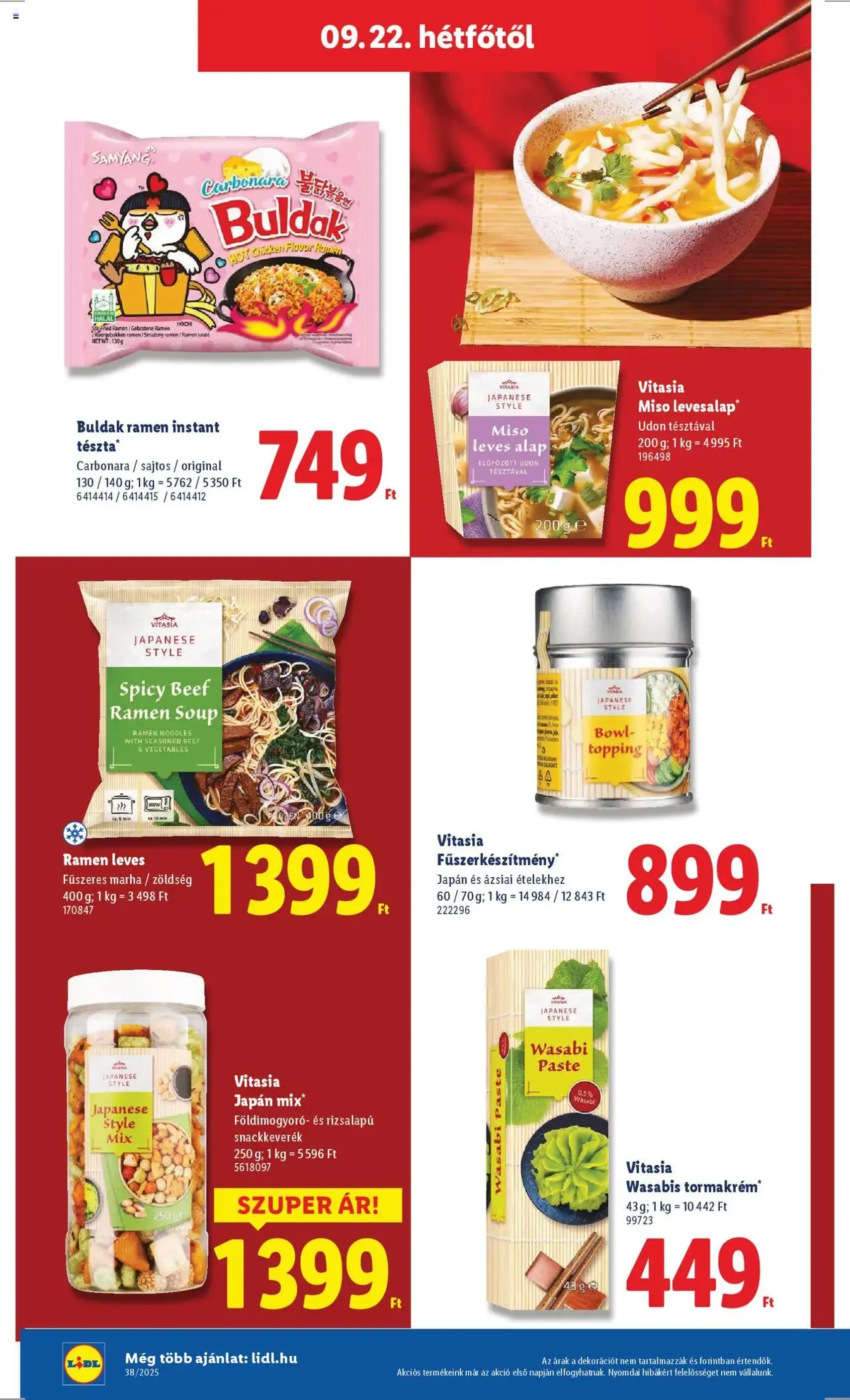 Lidl Akciós újság - 2025.09.18. érvényes szórólap 70 oldal 74 oldalból