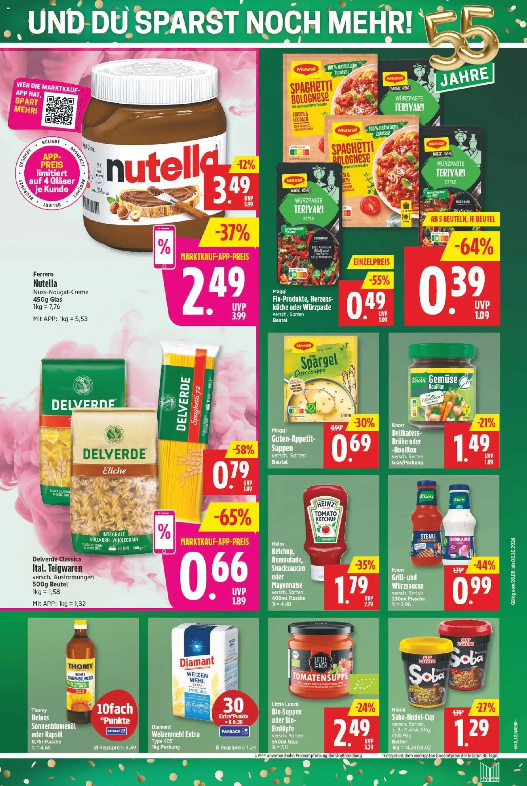 Marktkauf Prospekt - Gültiger Prospekt ab 28.09.2026, Seite 13 von insgesamt 33