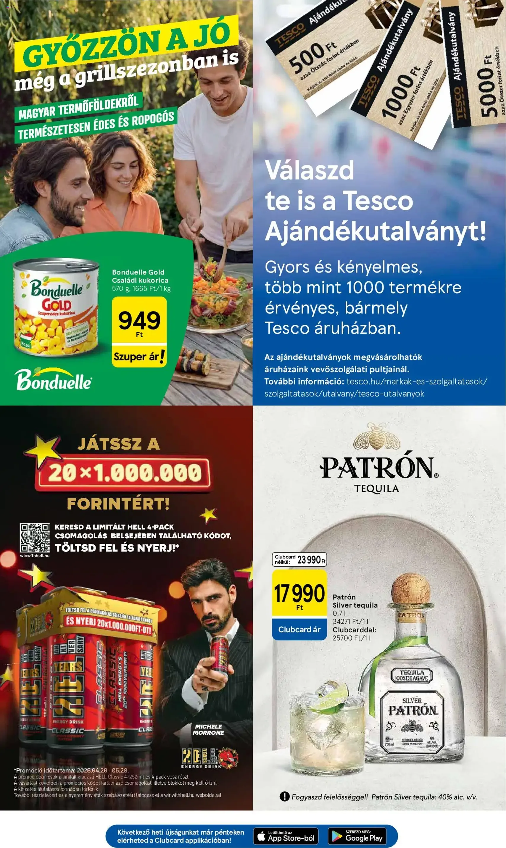 Tesco aktuális akciós újság - 2026.06.04. érvényes szórólap 23 oldal 36 oldalból