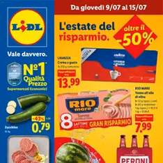 Lidl volantino - anteprima volantino valido dal 09/07/2026